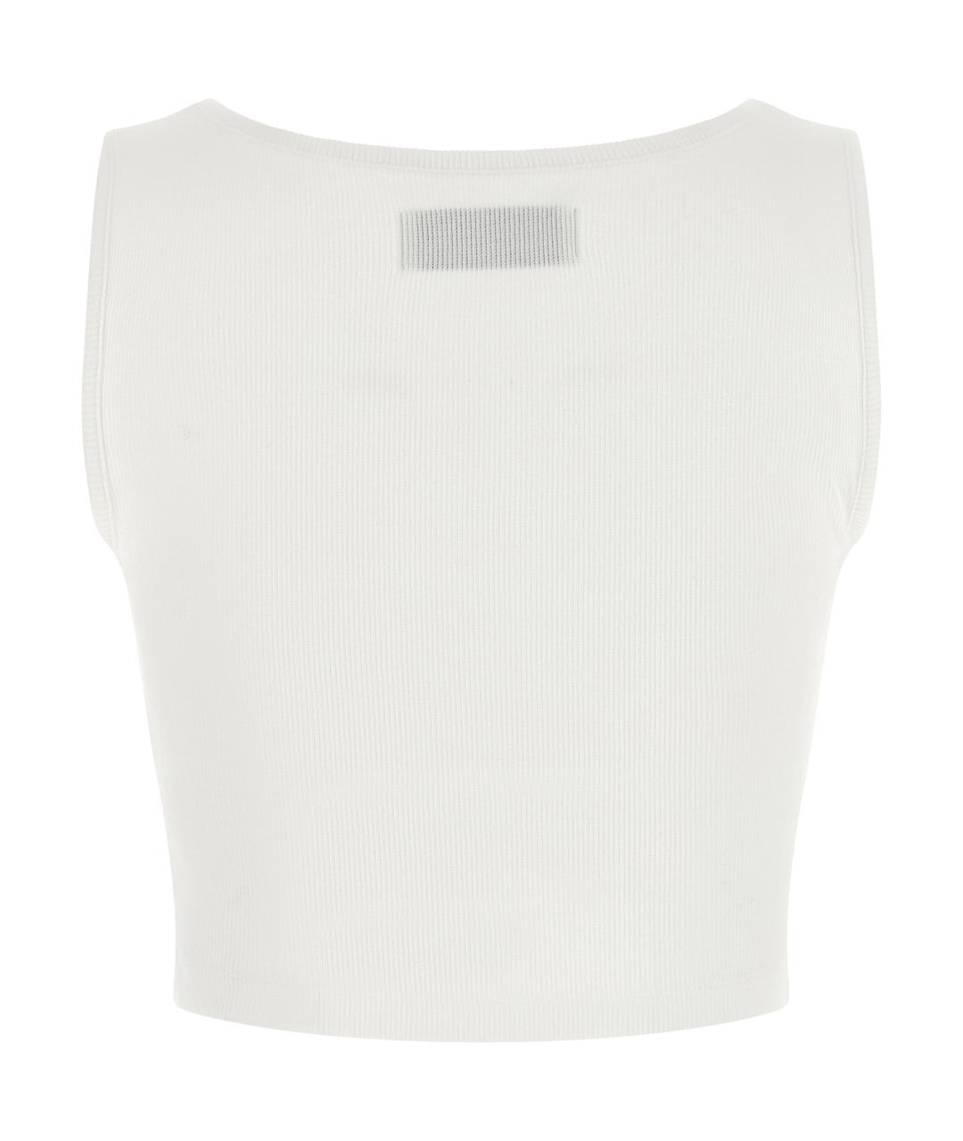 VIVIENNE WESTWOOD Белая хлопковая майка, фото 2