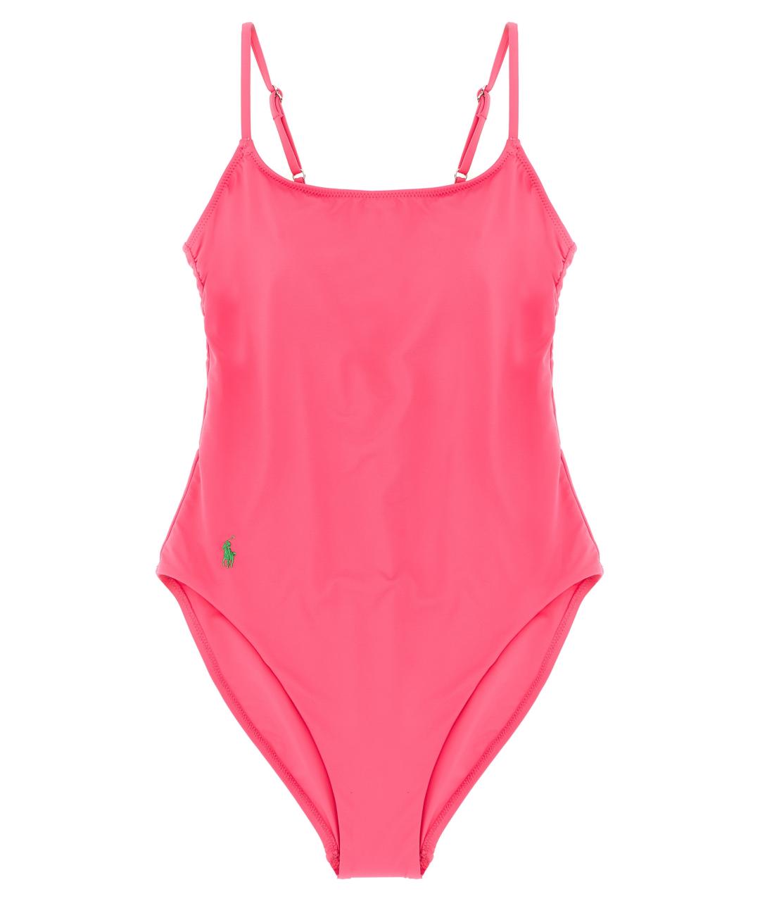 POLO RALPH LAUREN Розовый полиамидовый купальник, фото 1