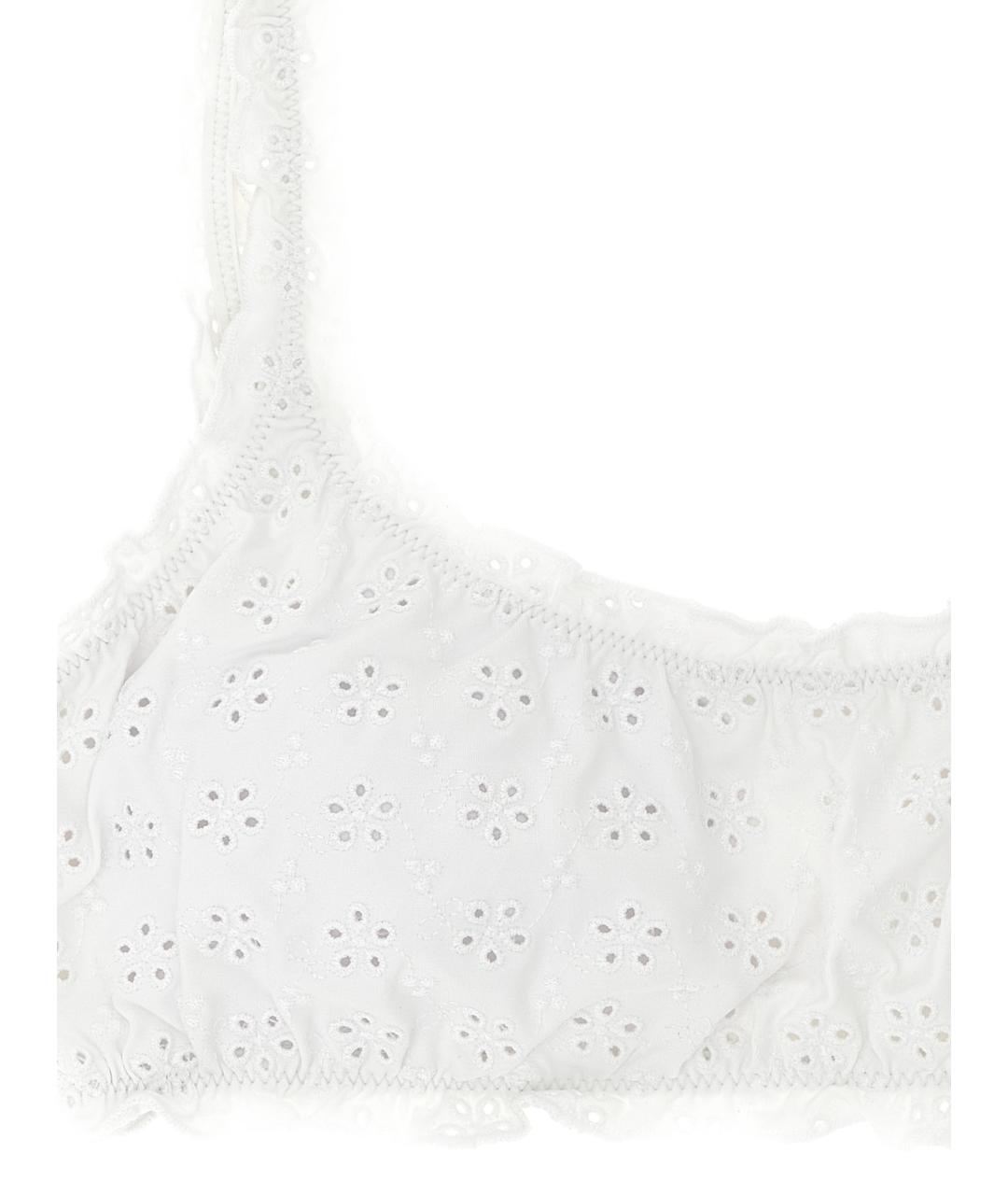 POLO RALPH LAUREN Белый полиамидовый купальник, фото 3