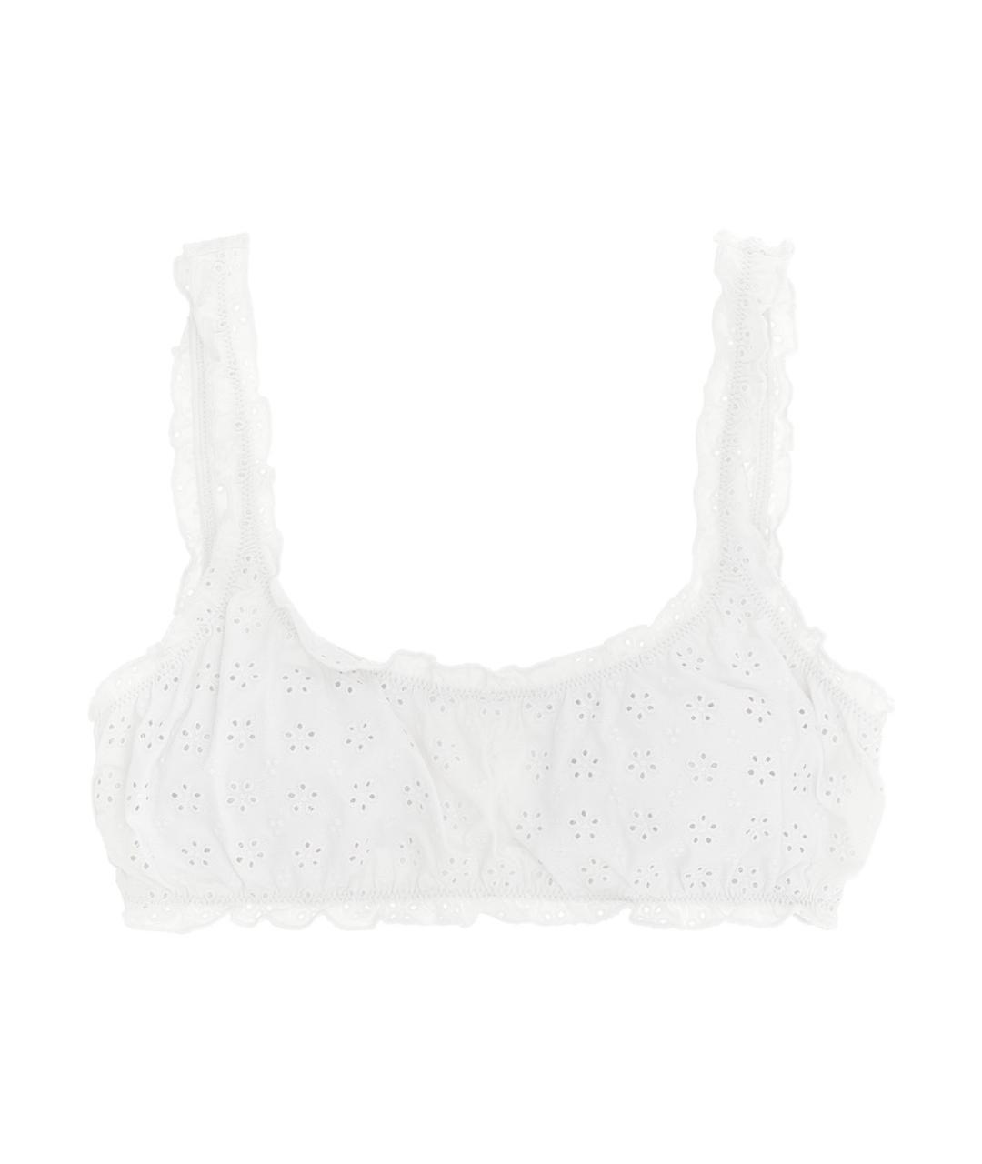 POLO RALPH LAUREN Белый полиамидовый купальник, фото 1