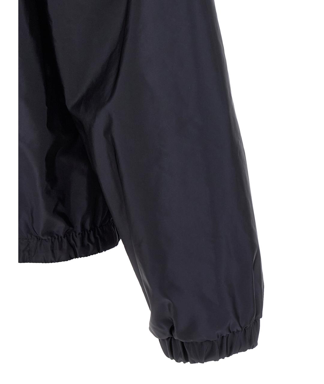 MONCLER Темно-синяя полиамидовая куртка, фото 5