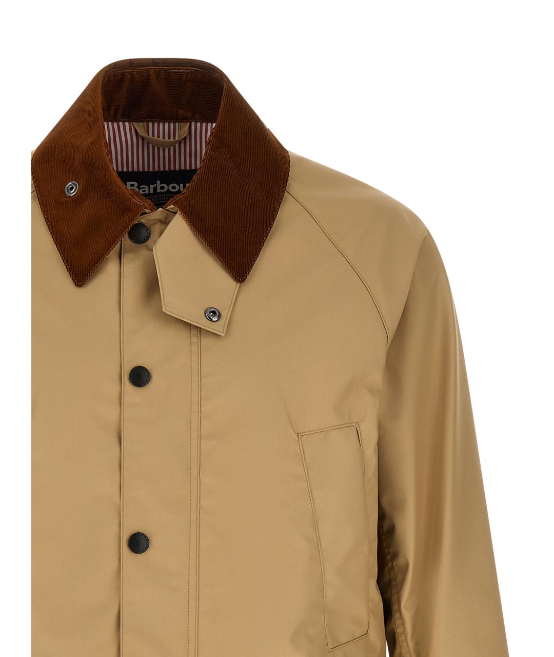 JUNYA WATANABE Бежевая полиамидовая куртка, фото 4