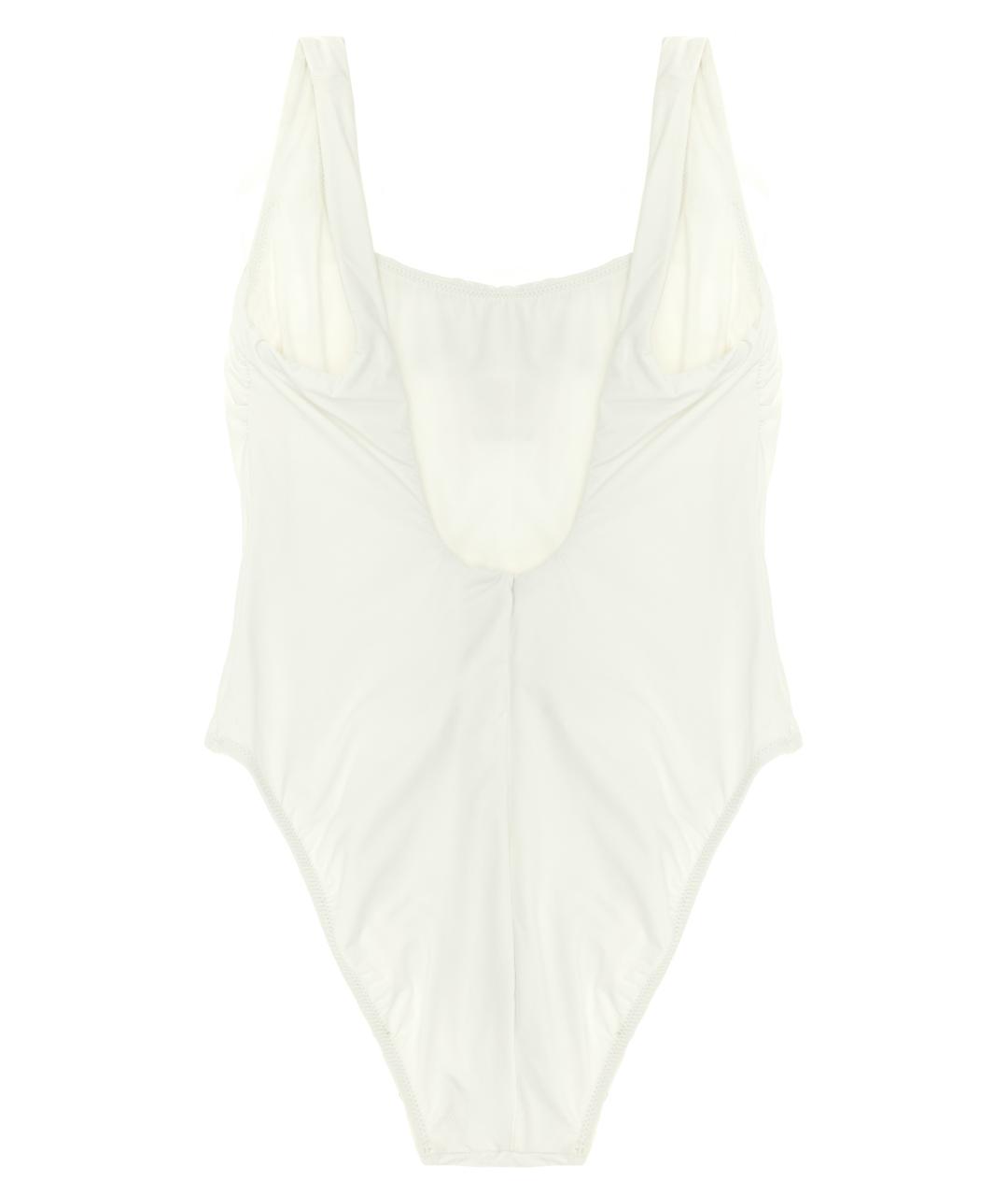 POLO RALPH LAUREN Белый полиамидовый купальник, фото 2