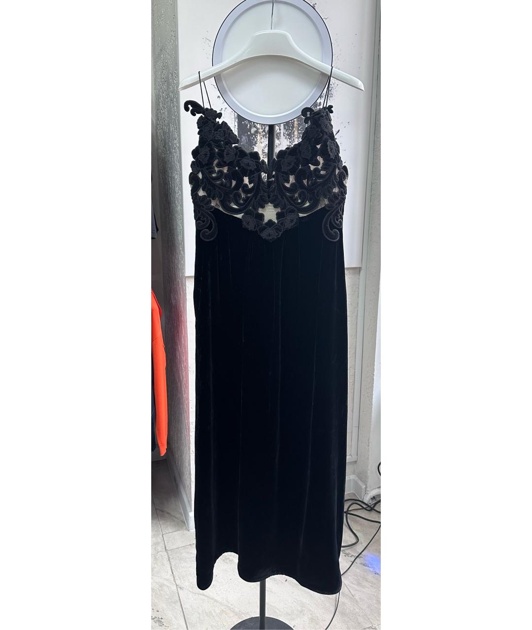 ZIMMERMANN Черное вискозное вечернее платье, фото 8