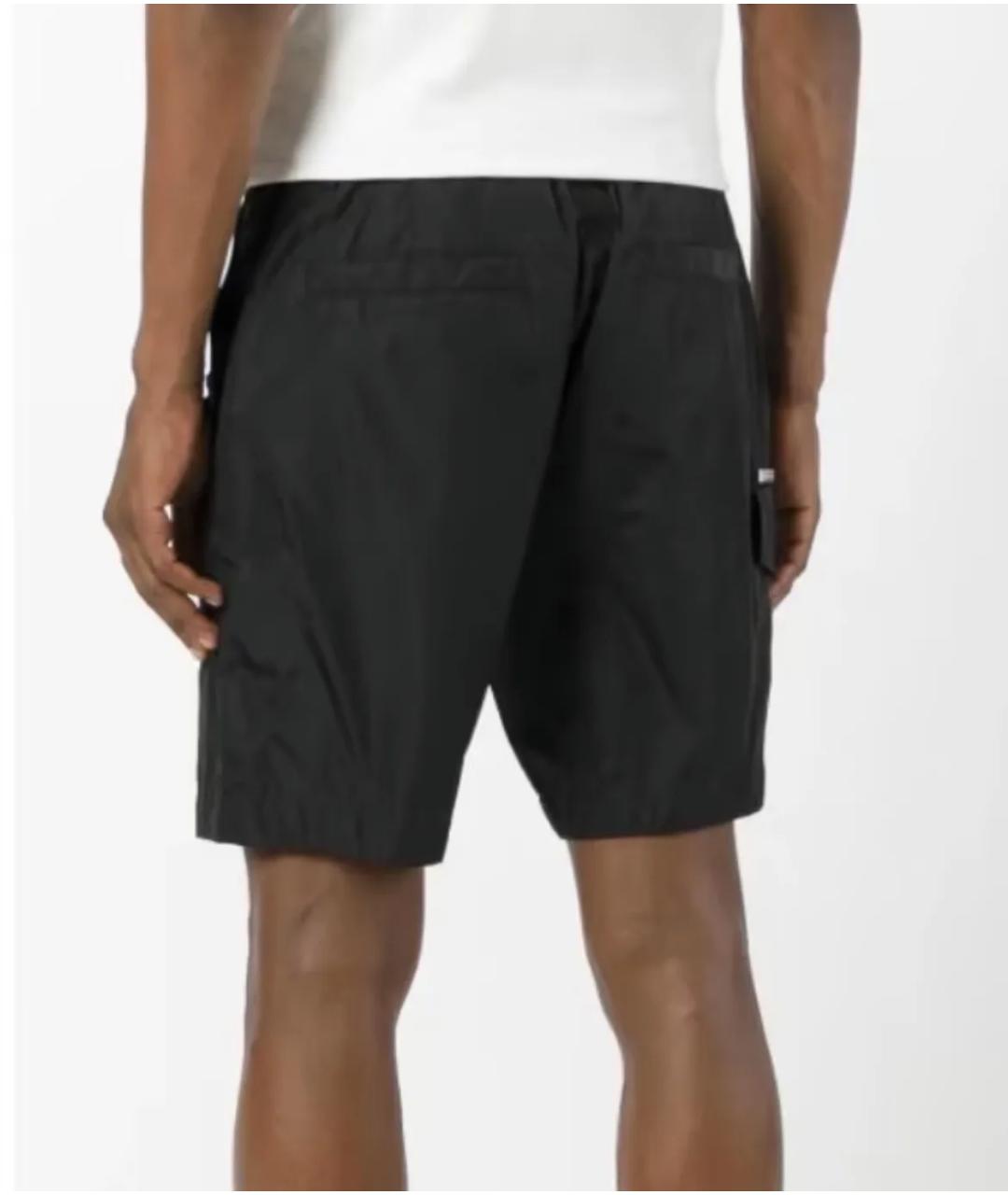 DSQUARED2 Черные полиэстеровые шорты, фото 6