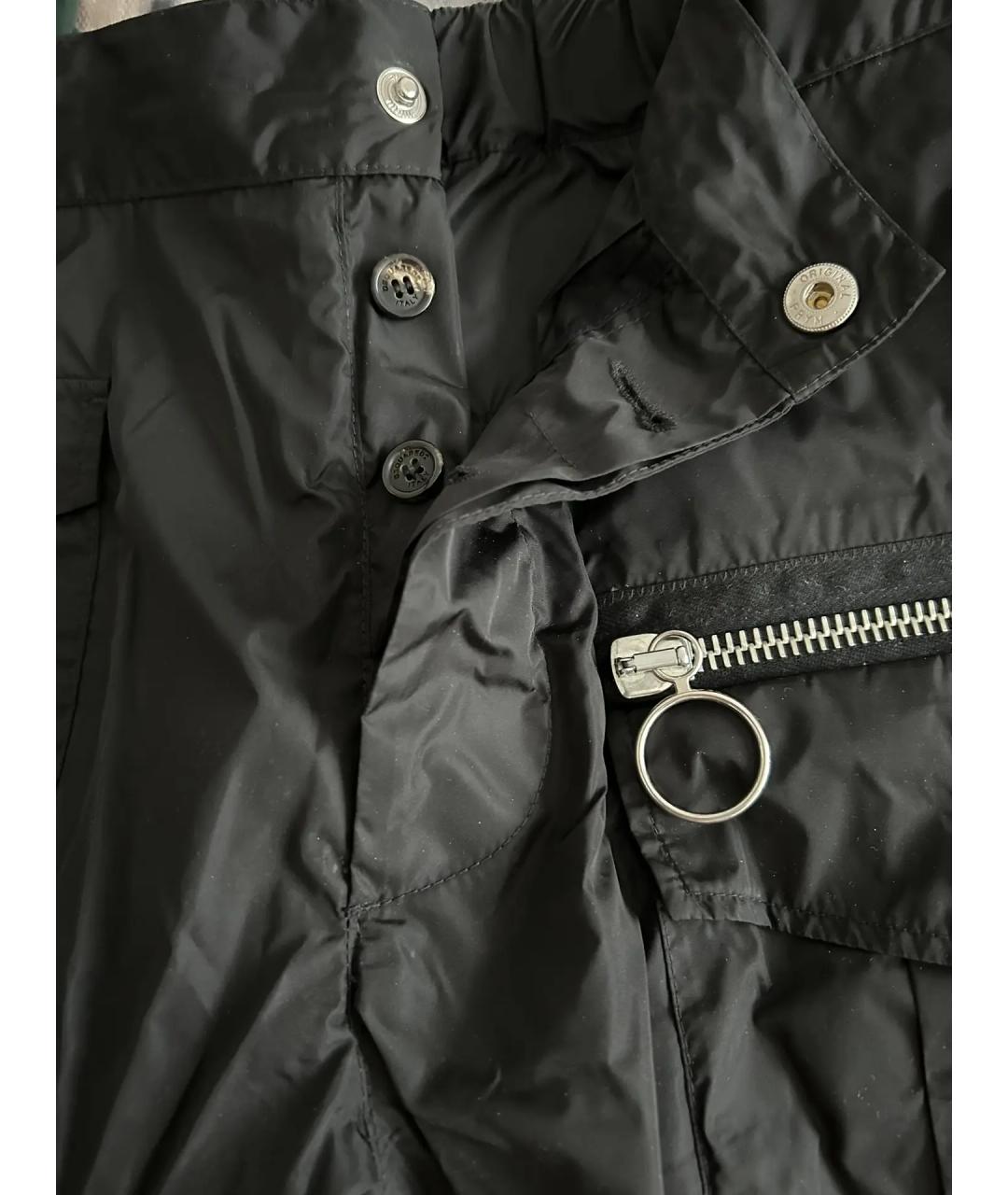 DSQUARED2 Черные полиэстеровые шорты, фото 4