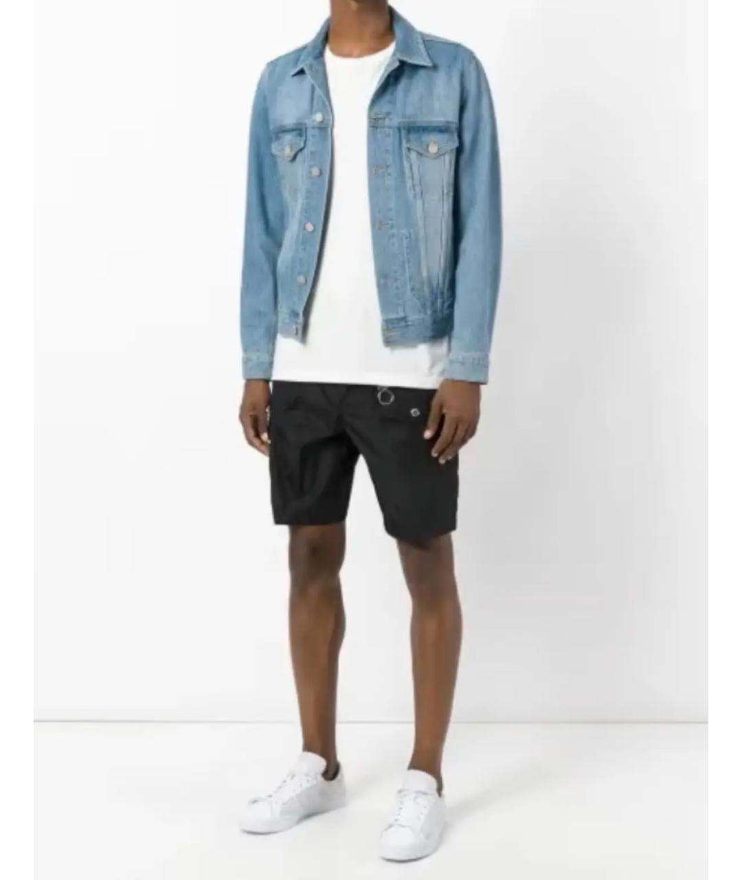 DSQUARED2 Черные полиэстеровые шорты, фото 8