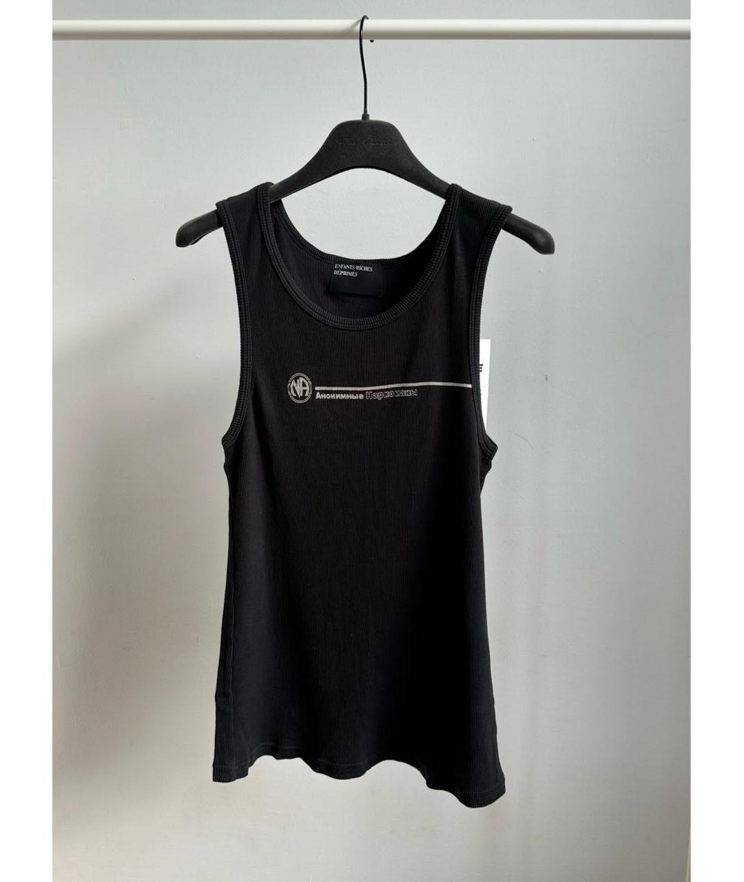 Enfants Riches Déprimés Черная хлопковая майка, фото 6