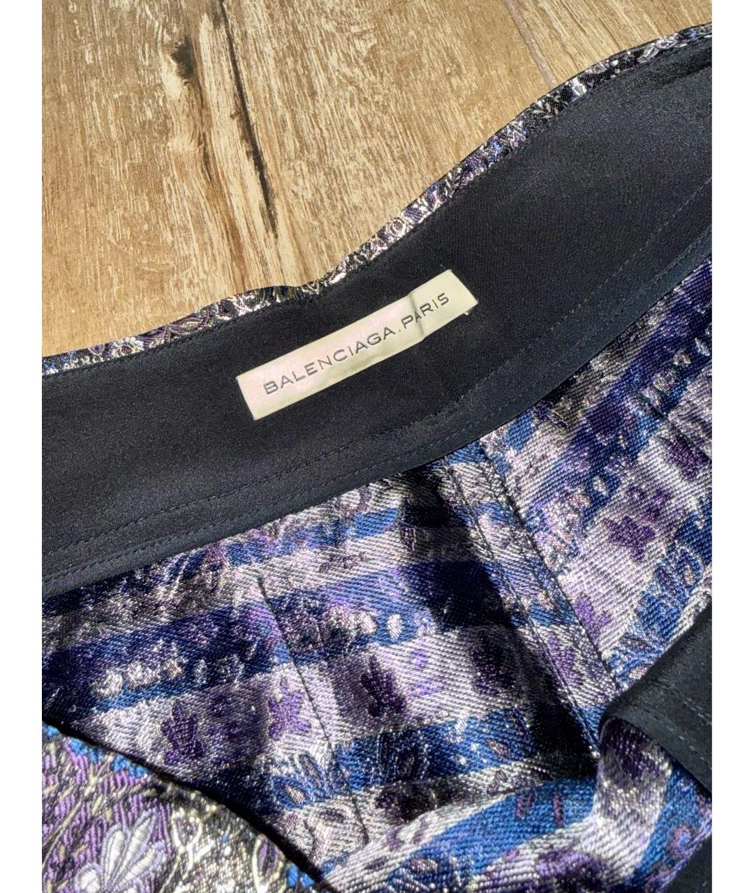 BALENCIAGA Шелковые шорты, фото 5