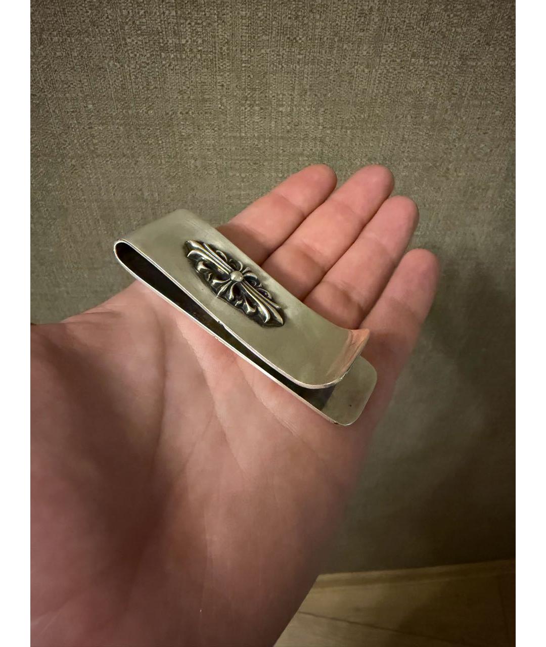 CHROME HEARTS Серебрянный кошелек, фото 3