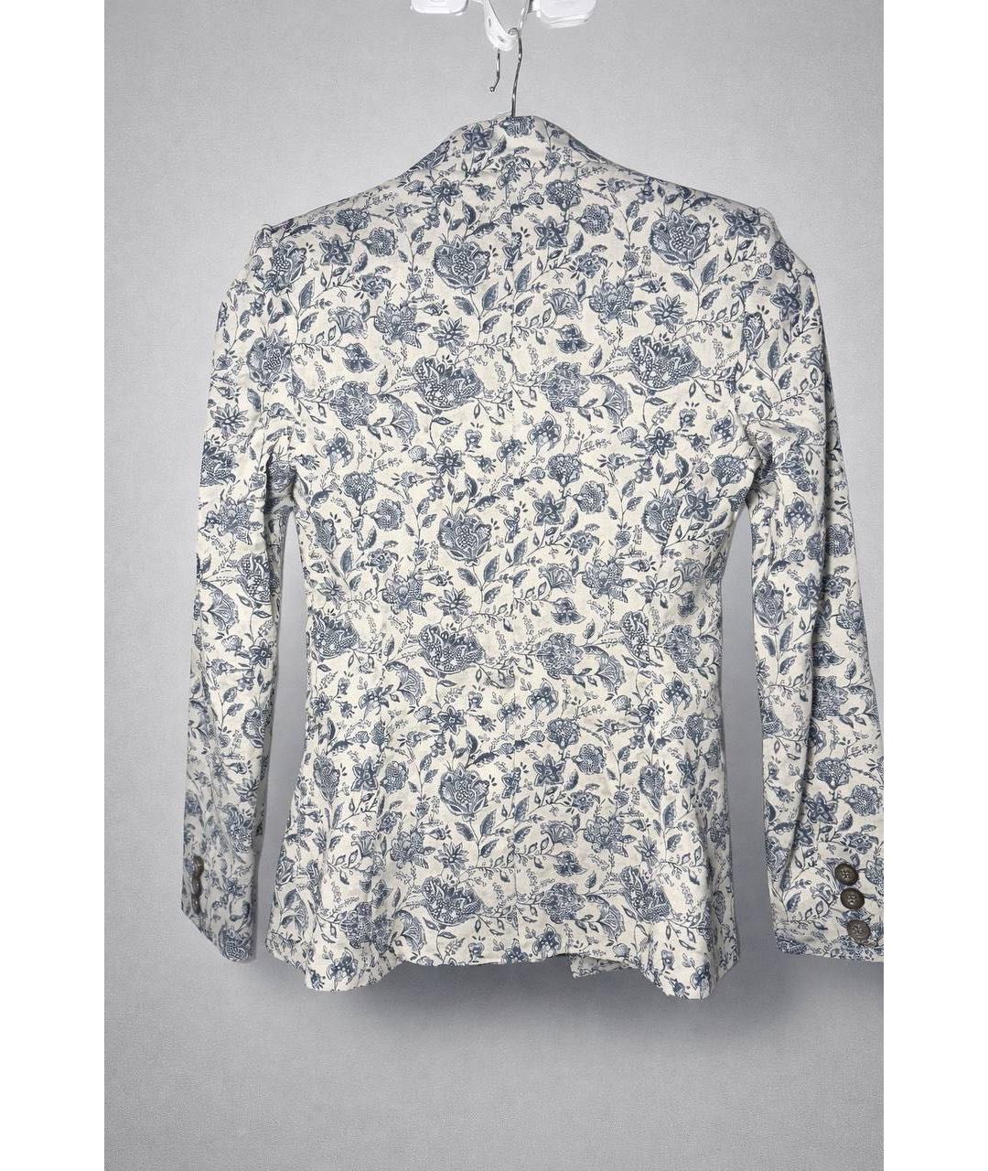 PINKO Бежевый хлопковый костюм с брюками, фото 3