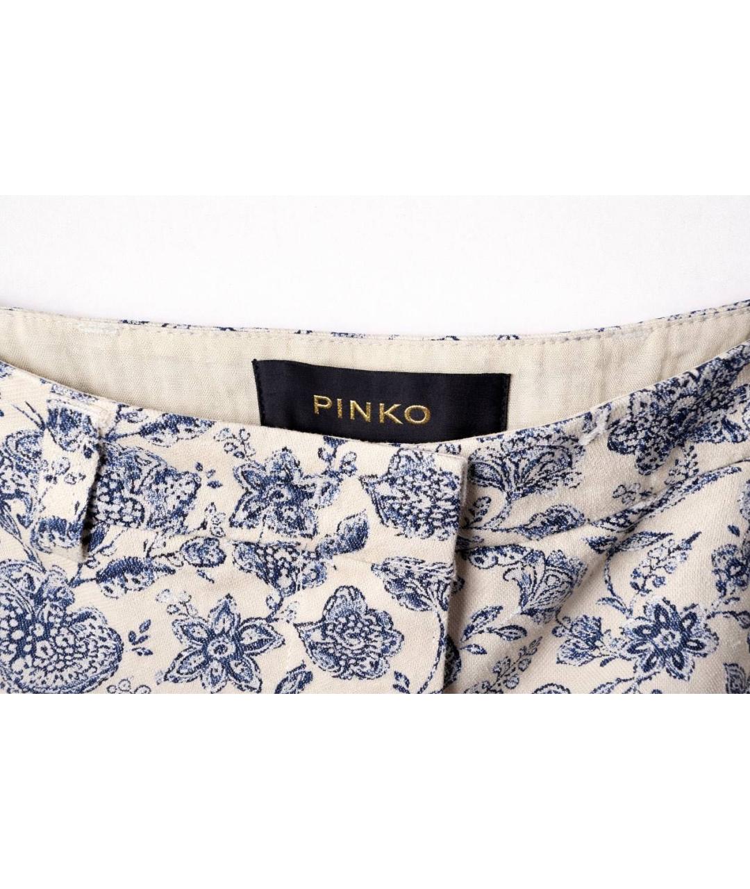 PINKO Бежевый хлопковый костюм с брюками, фото 7