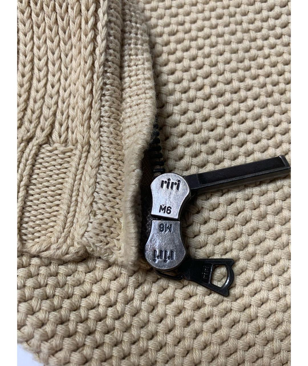 LANVIN Бежевый хлопковый кардиган, фото 6