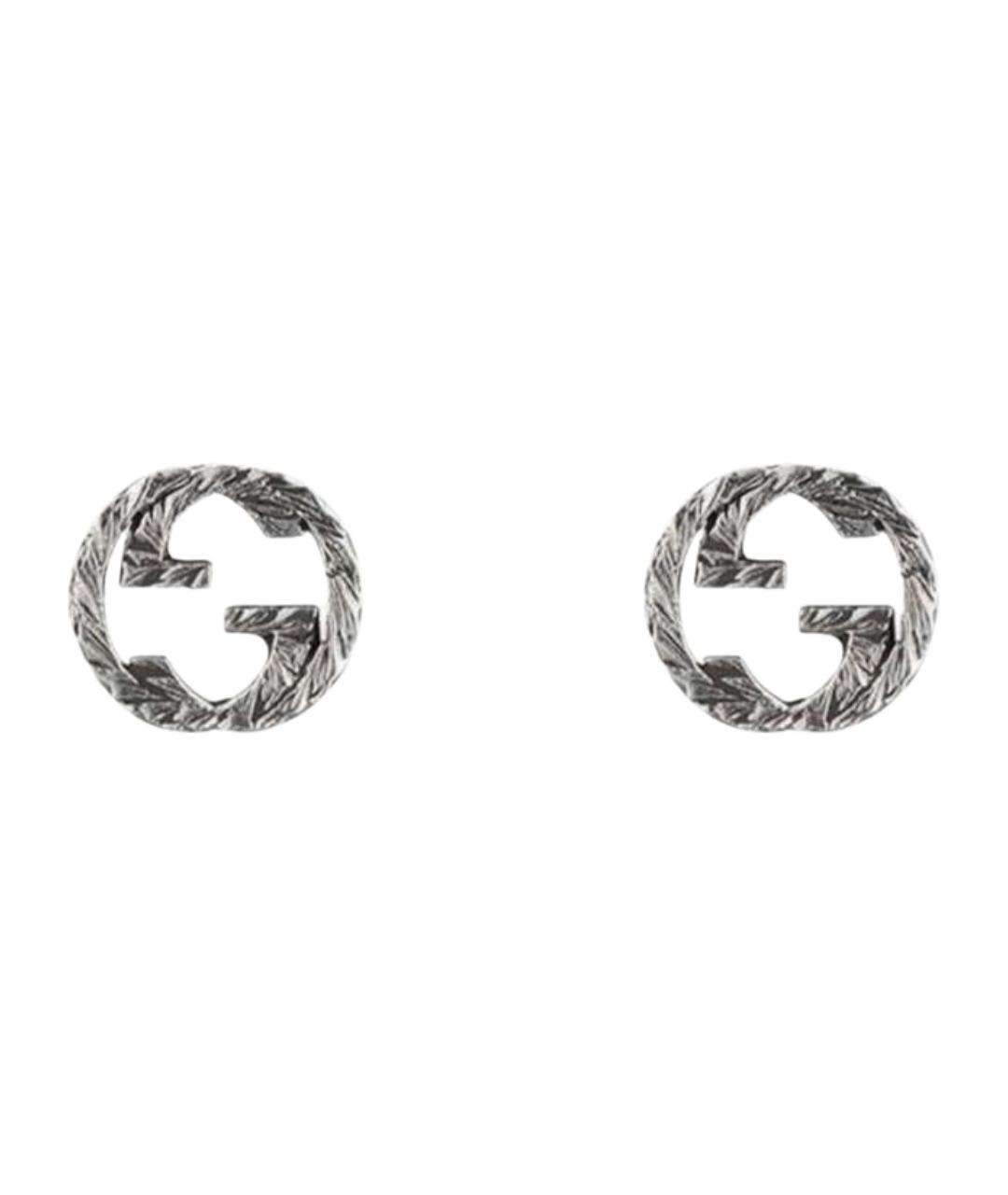 GUCCI Серебряные серебряные серьги, фото 1