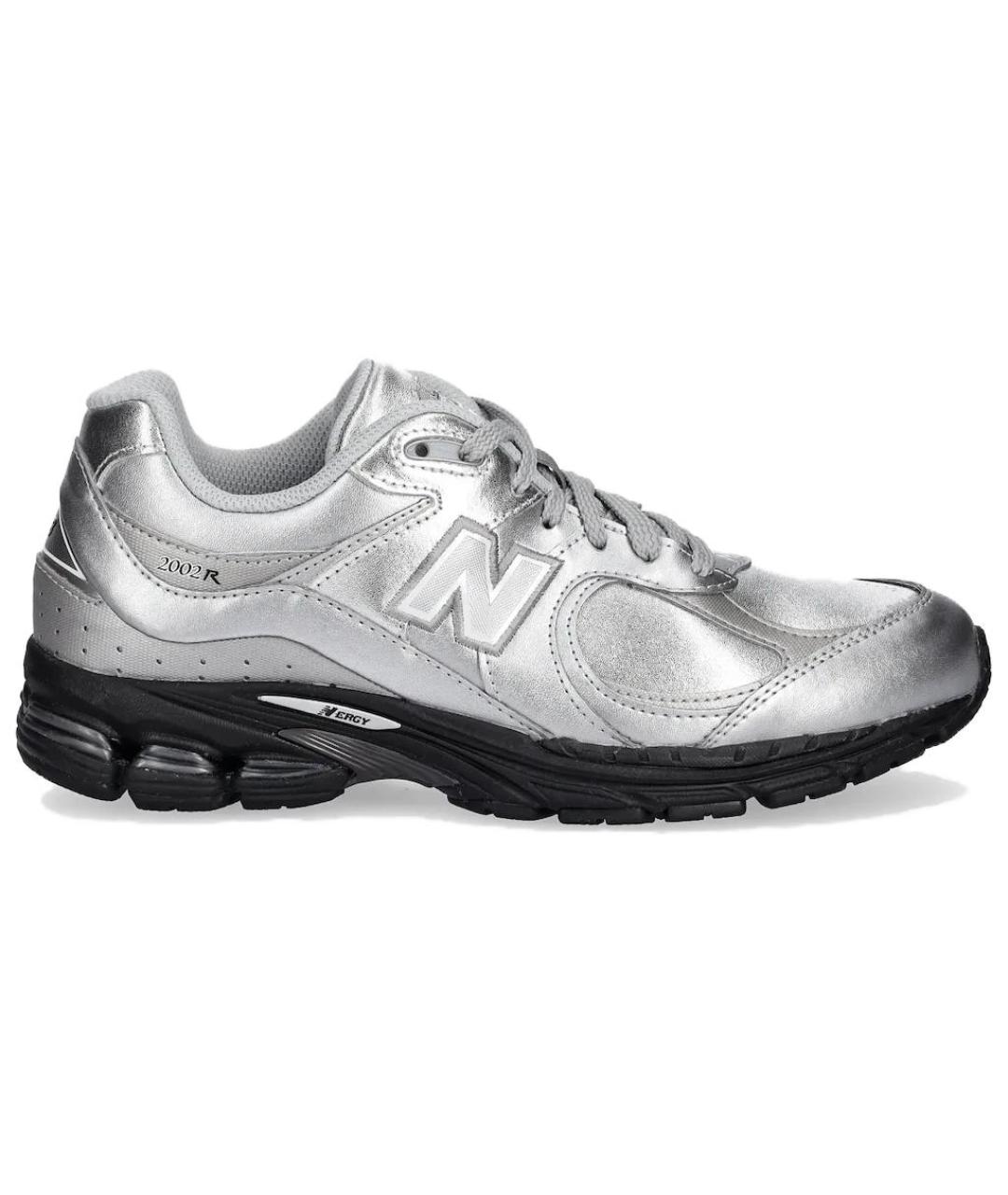 NEW BALANCE Серебряные низкие кроссовки / кеды, фото 1