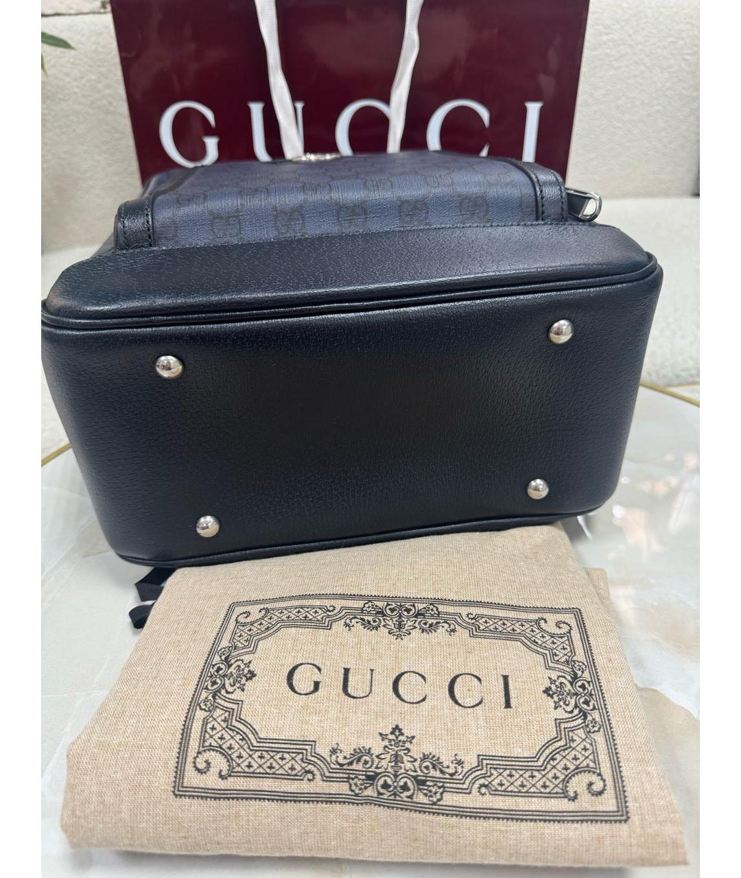 GUCCI Темно-синий рюкзак, фото 8