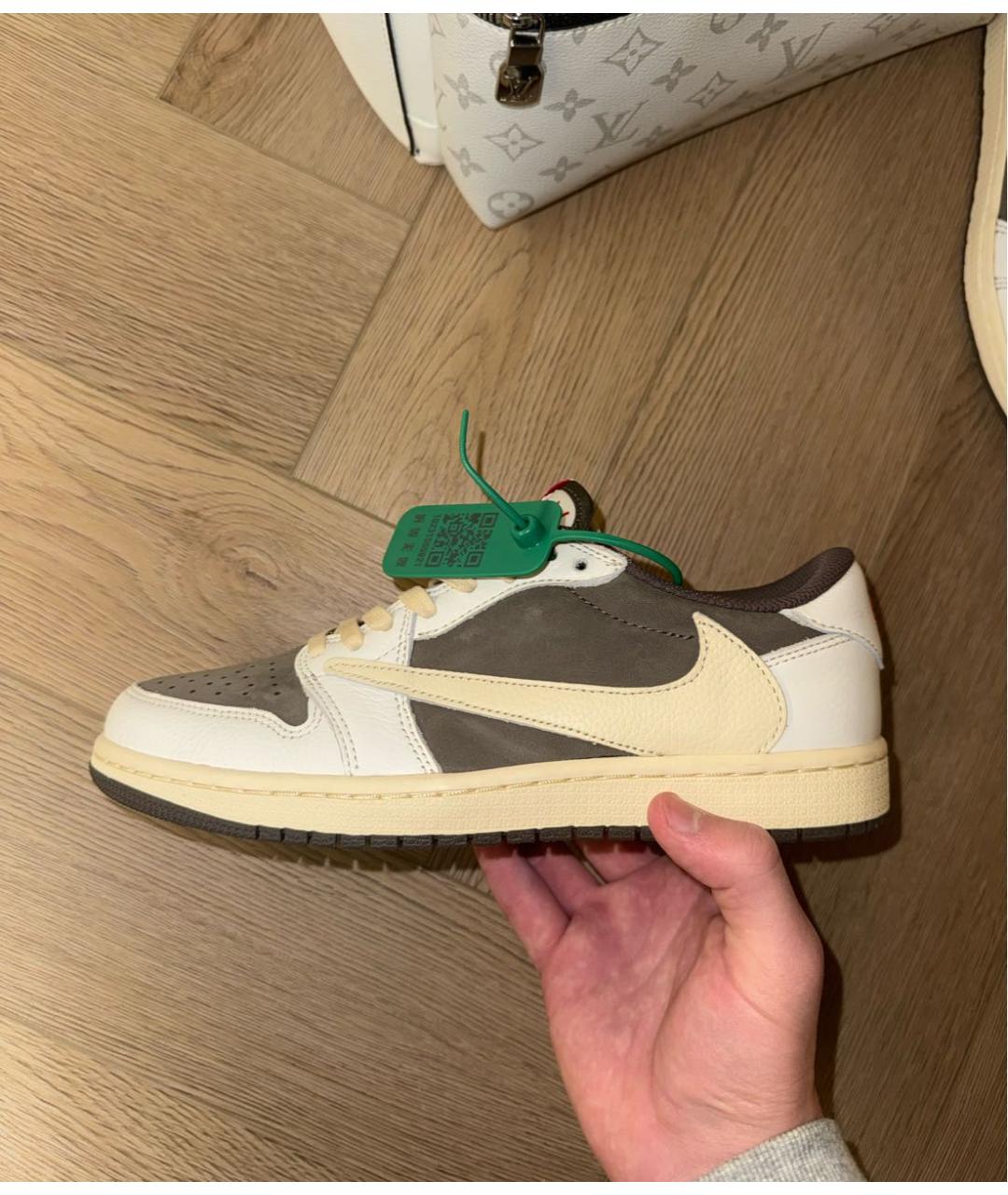 CACTUS JACK BY TRAVIS SCOTT Бежевые кеды, фото 2