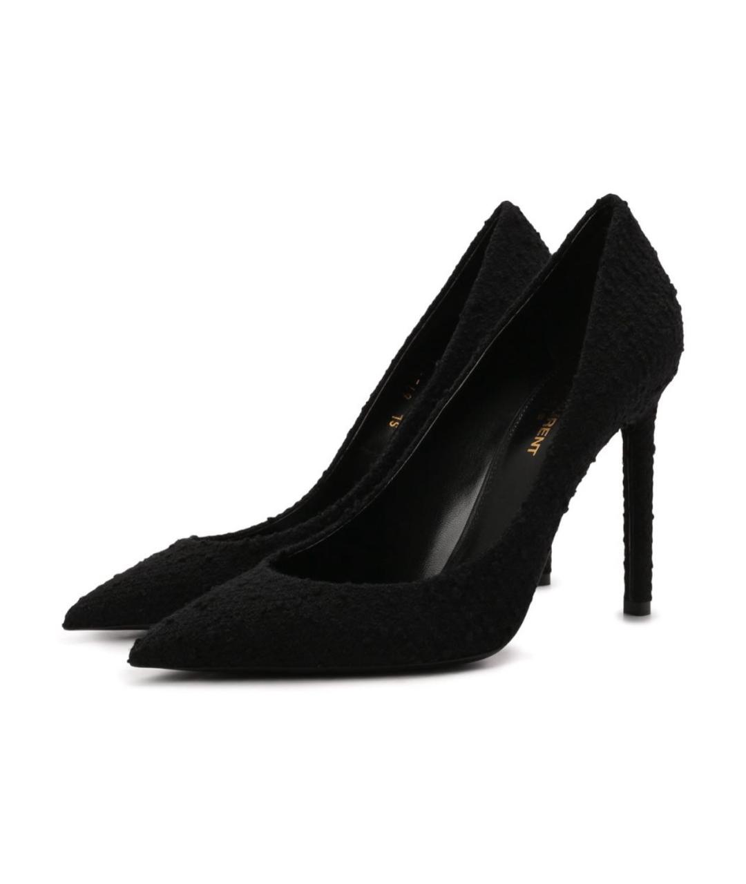 SAINT LAURENT Черные туфли, фото 3