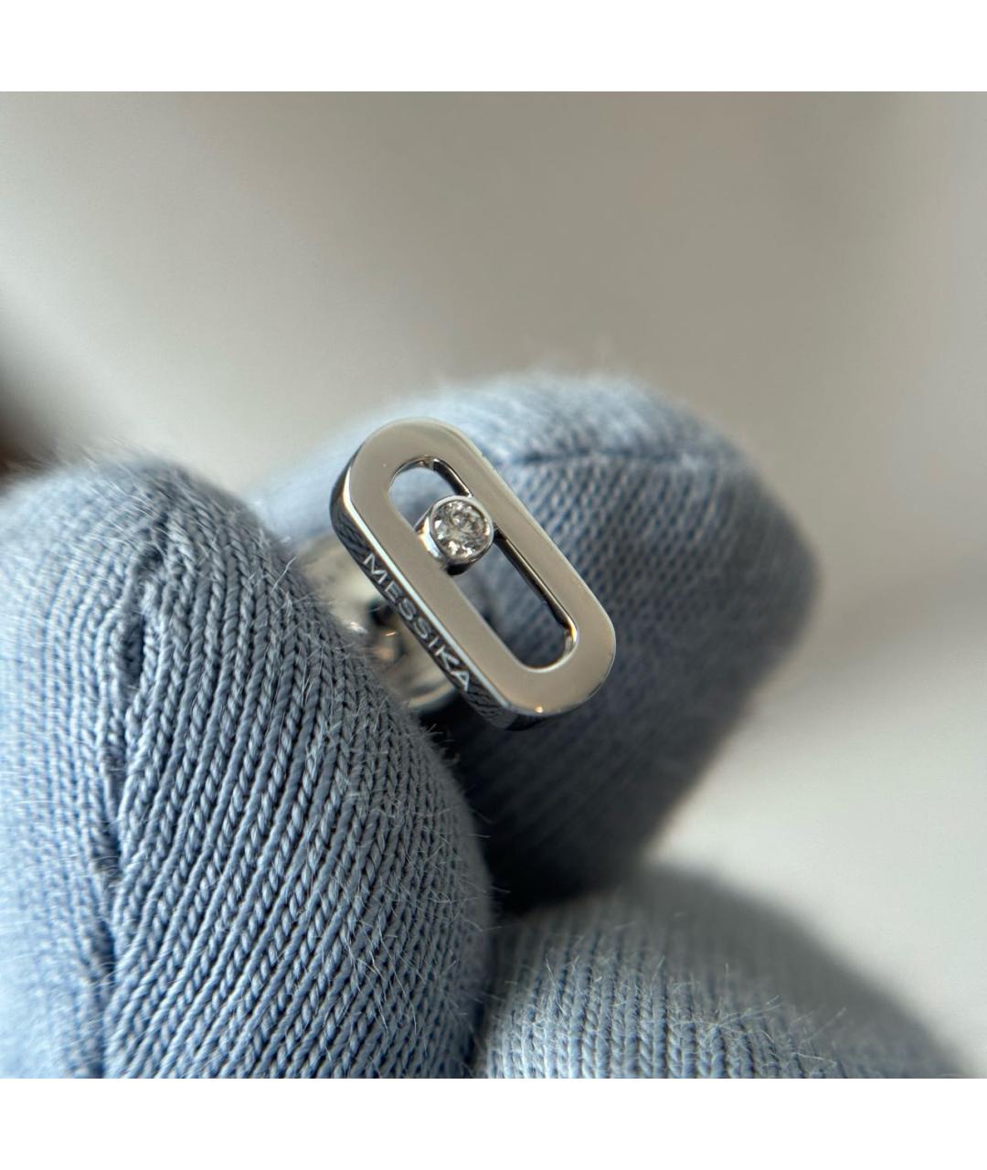 MESSIKA Серебряные серьги из белого золота, фото 3