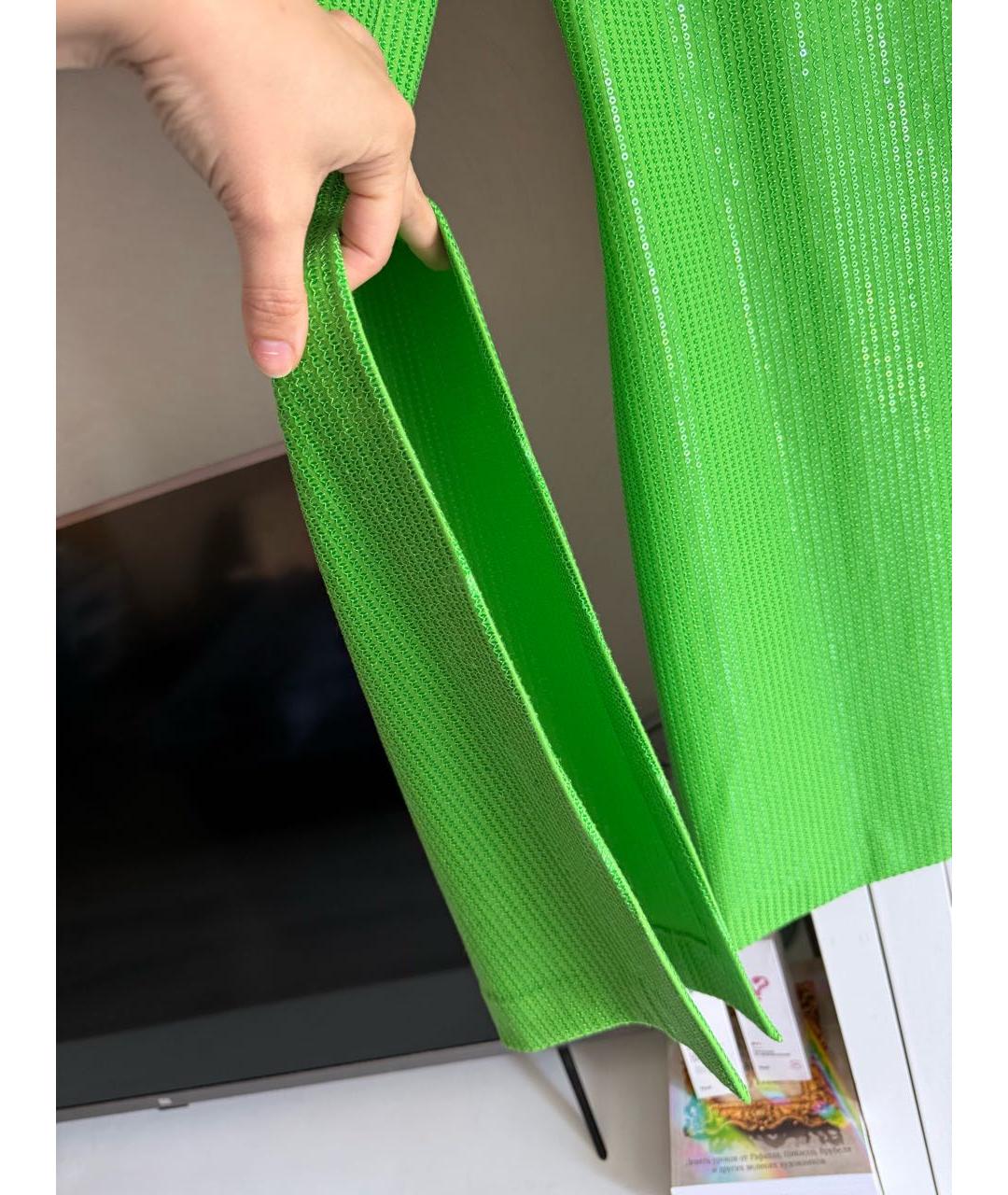 SOLACE LONDON Зеленые полиэстеровое вечернее платье, фото 5