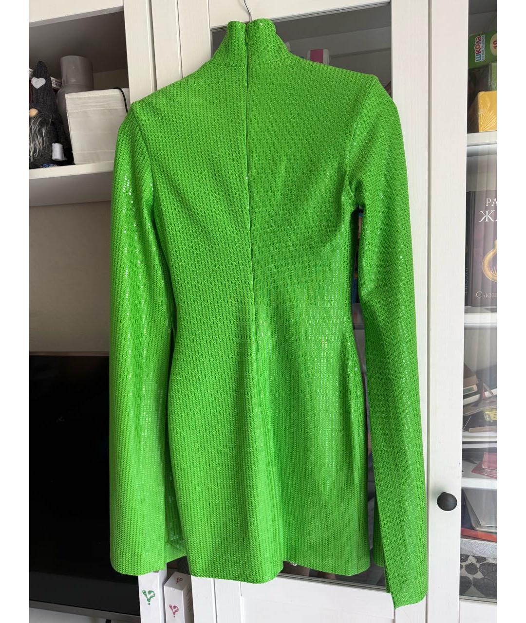 SOLACE LONDON Зеленые полиэстеровое вечернее платье, фото 2