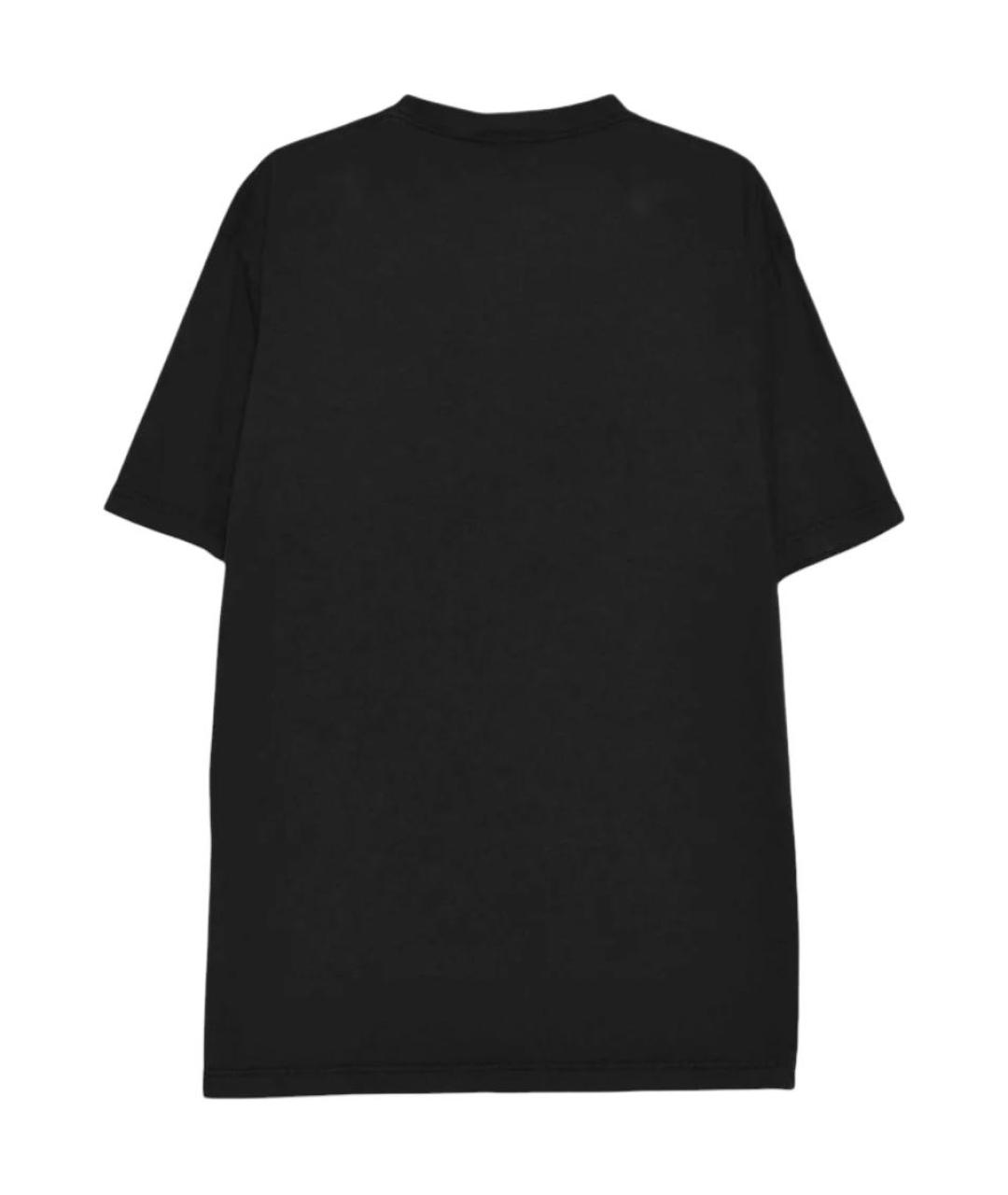 BALENCIAGA Черная футболка, фото 2