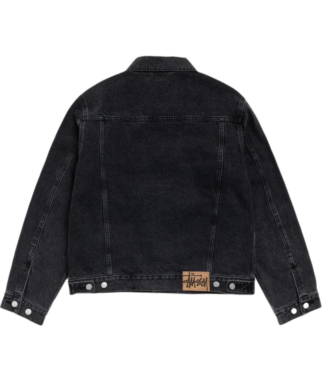 STUSSY Черная куртка, фото 2