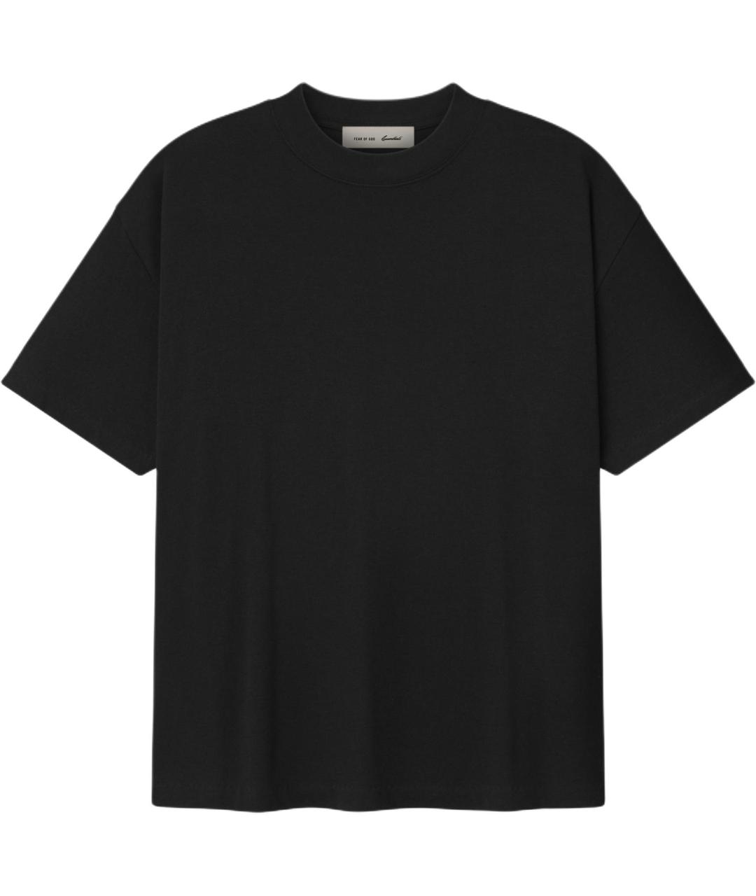 FEAR OF GOD ESSENTIALS Черная футболка, фото 1