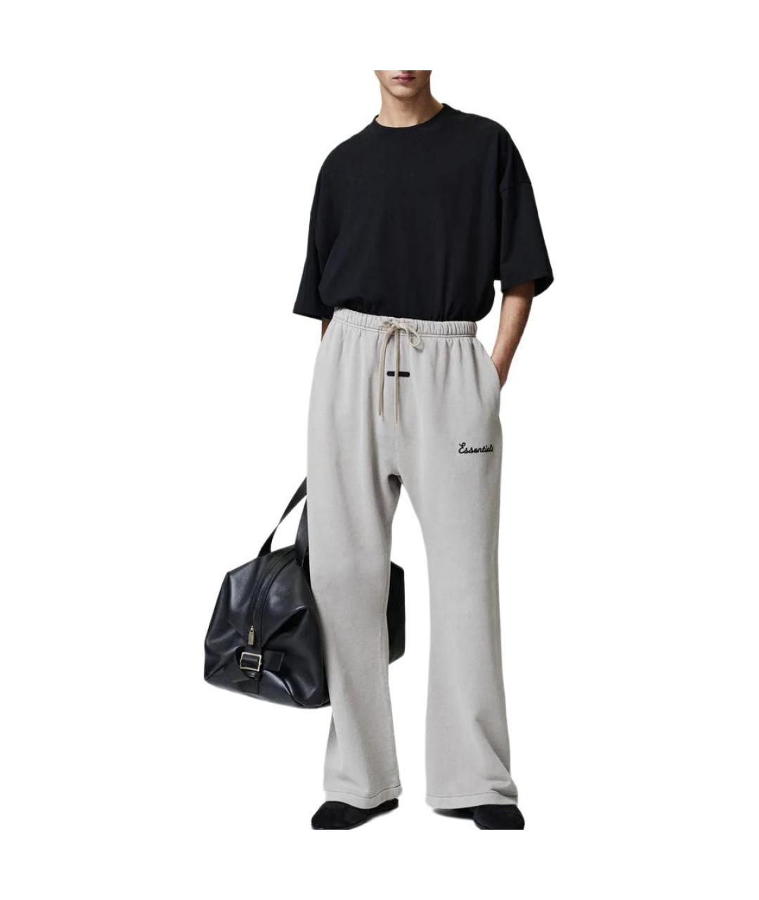 FEAR OF GOD ESSENTIALS Черная футболка, фото 3