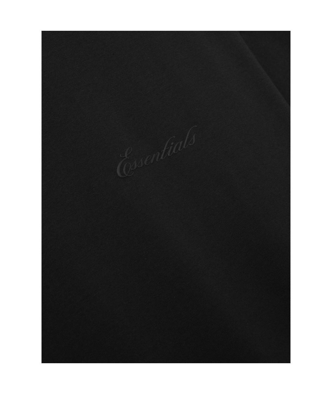 FEAR OF GOD ESSENTIALS Черная футболка, фото 3
