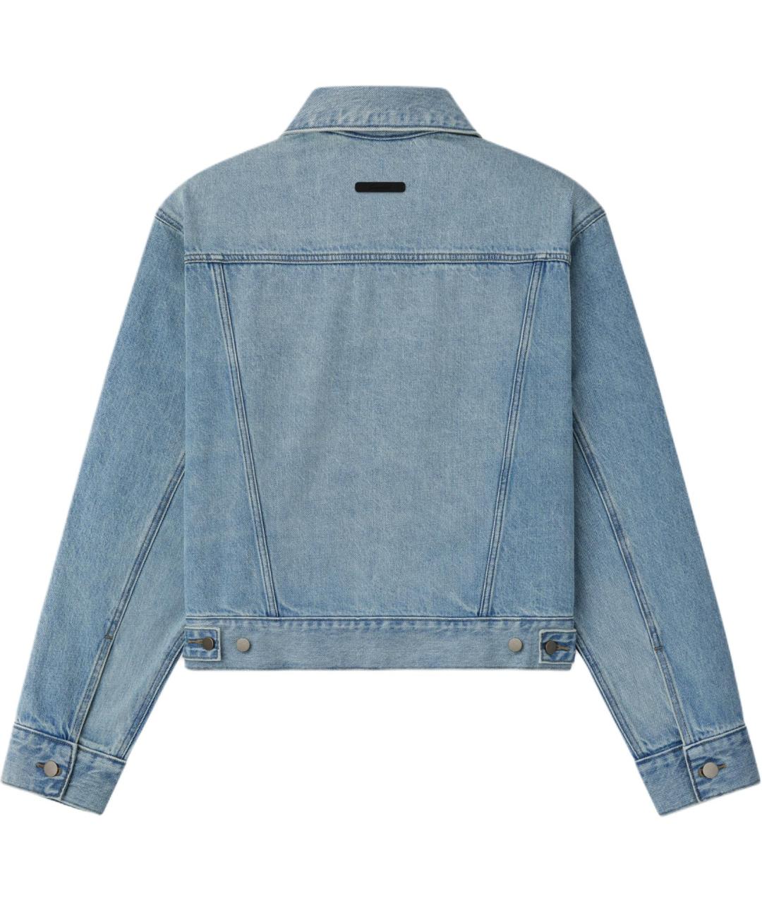 FEAR OF GOD ESSENTIALS Синяя деним куртка, фото 2