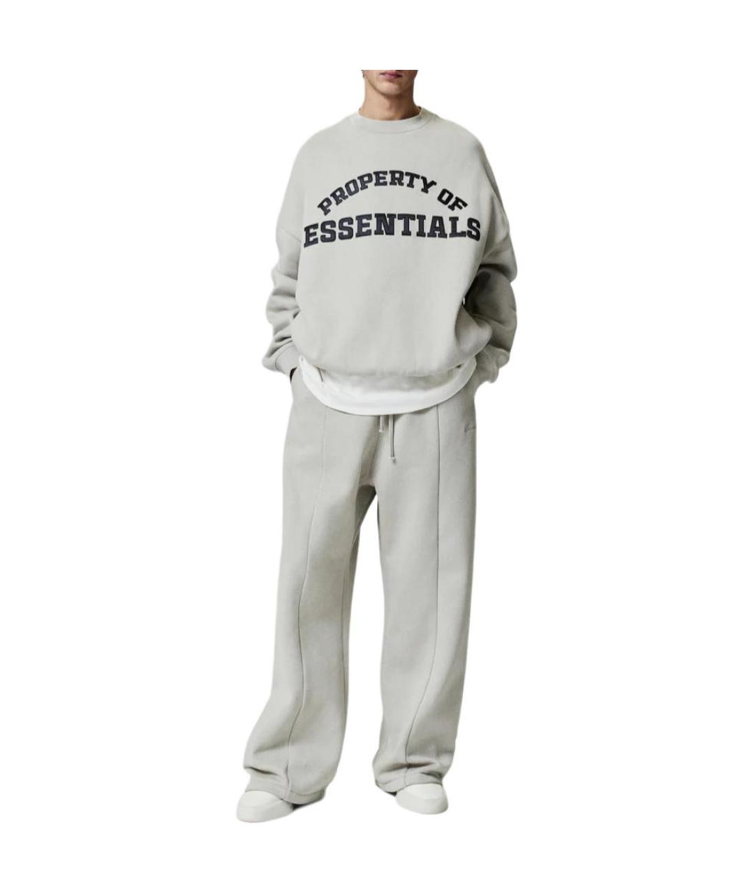 FEAR OF GOD ESSENTIALS Серые спортивные брюки и шорты, фото 3