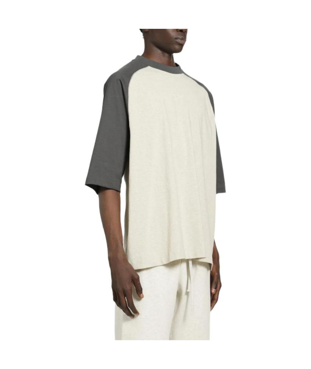 FEAR OF GOD ESSENTIALS Серая футболка, фото 4