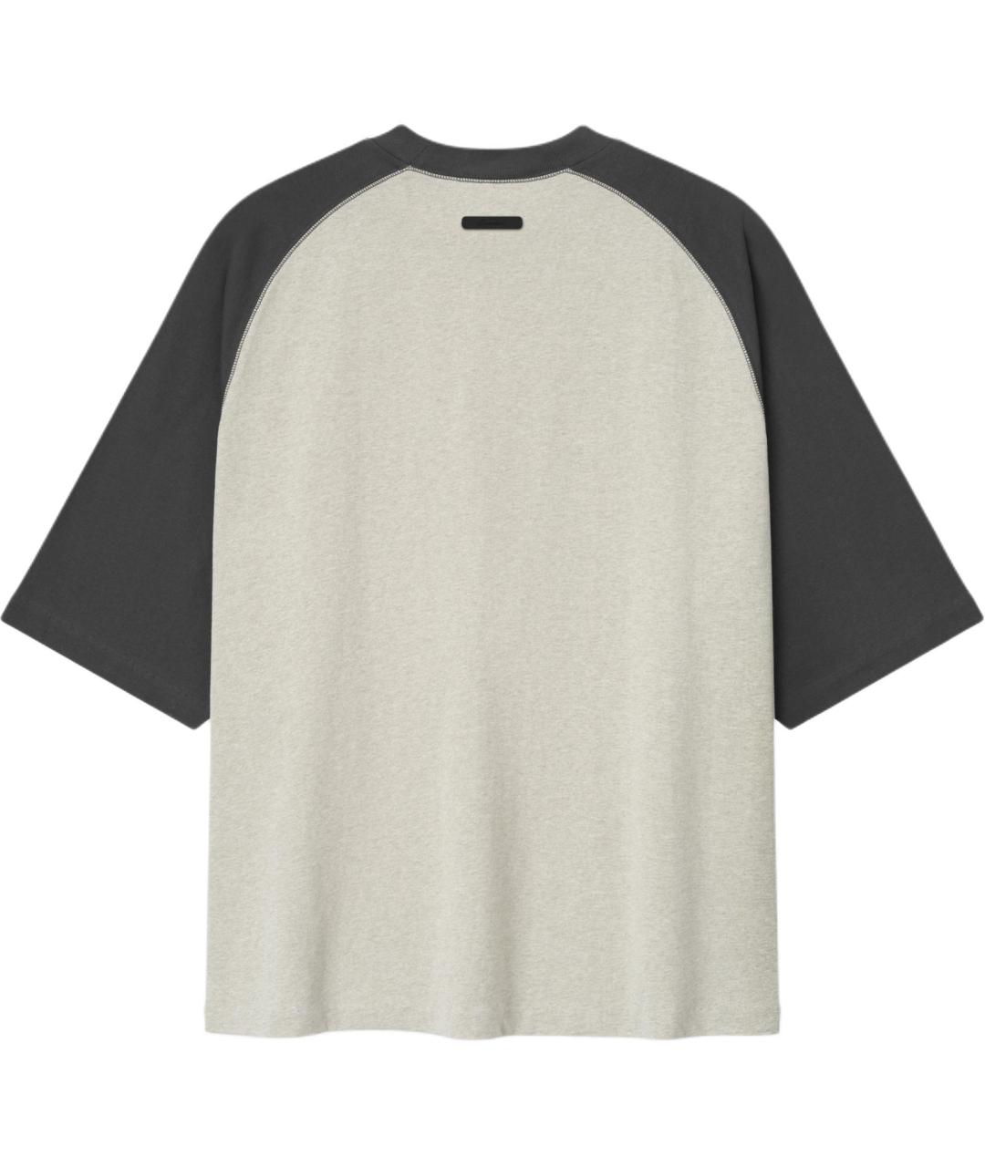 FEAR OF GOD ESSENTIALS Серая футболка, фото 2