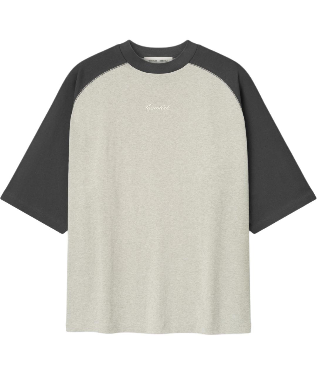 FEAR OF GOD ESSENTIALS Серая футболка, фото 1