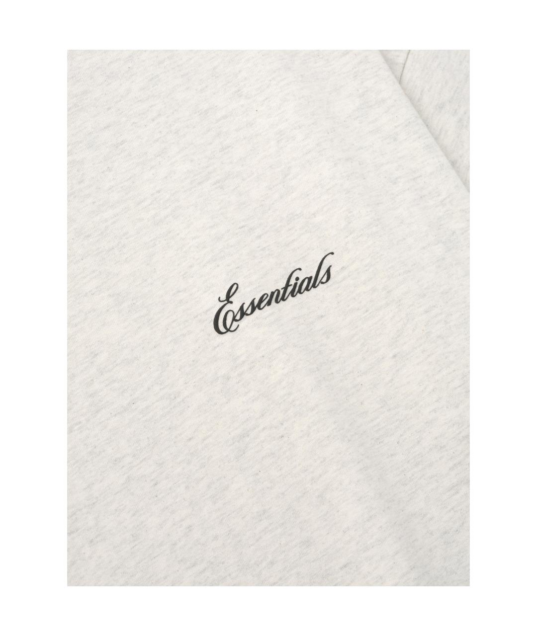 FEAR OF GOD ESSENTIALS Бежевая футболка, фото 3