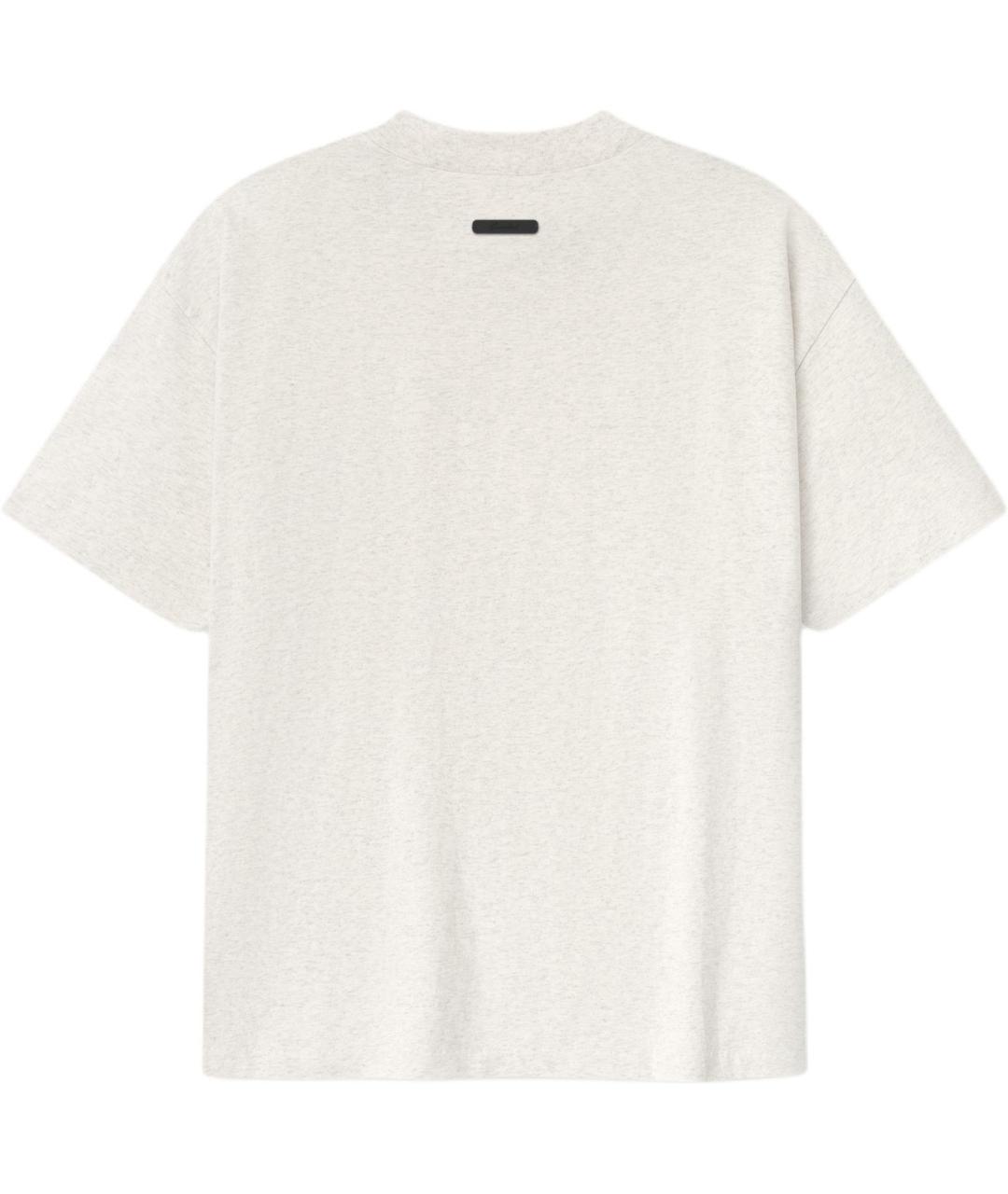 FEAR OF GOD ESSENTIALS Бежевая футболка, фото 2