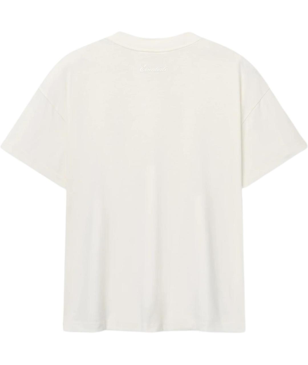 FEAR OF GOD ESSENTIALS Бежевая футболка, фото 2