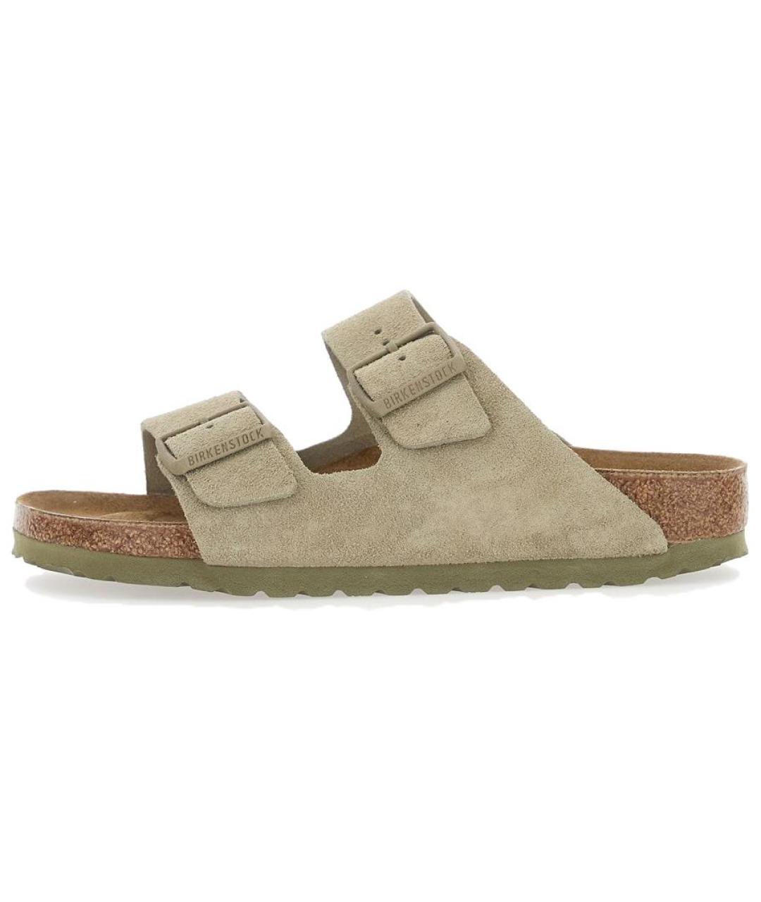 BIRKENSTOCK Бежевые сандалии, фото 5