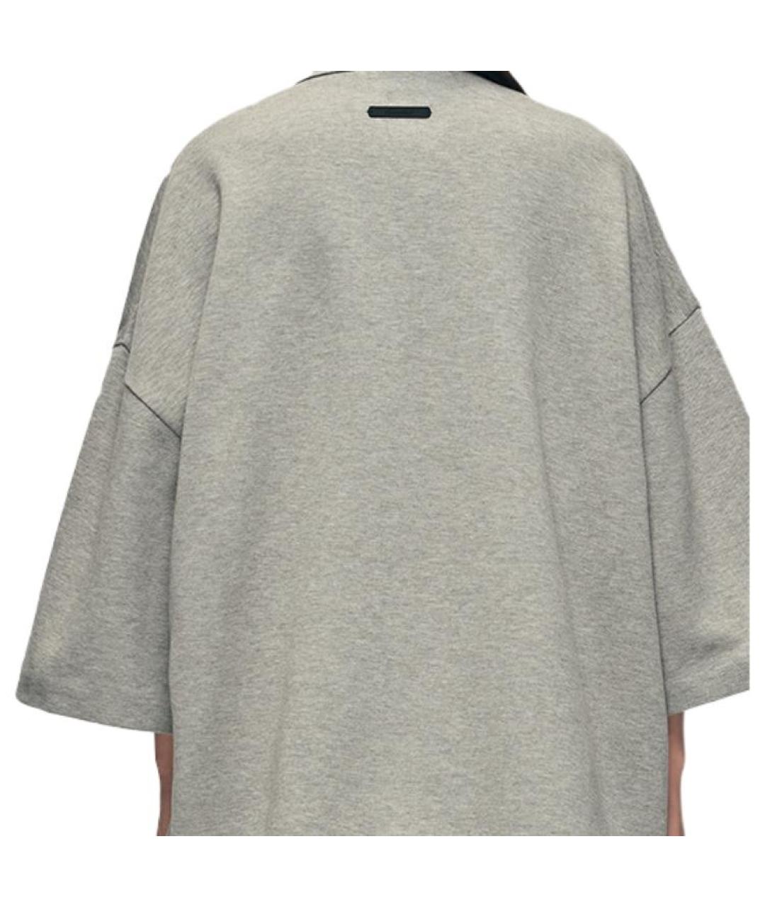 FEAR OF GOD ESSENTIALS Серая рубашка, фото 2