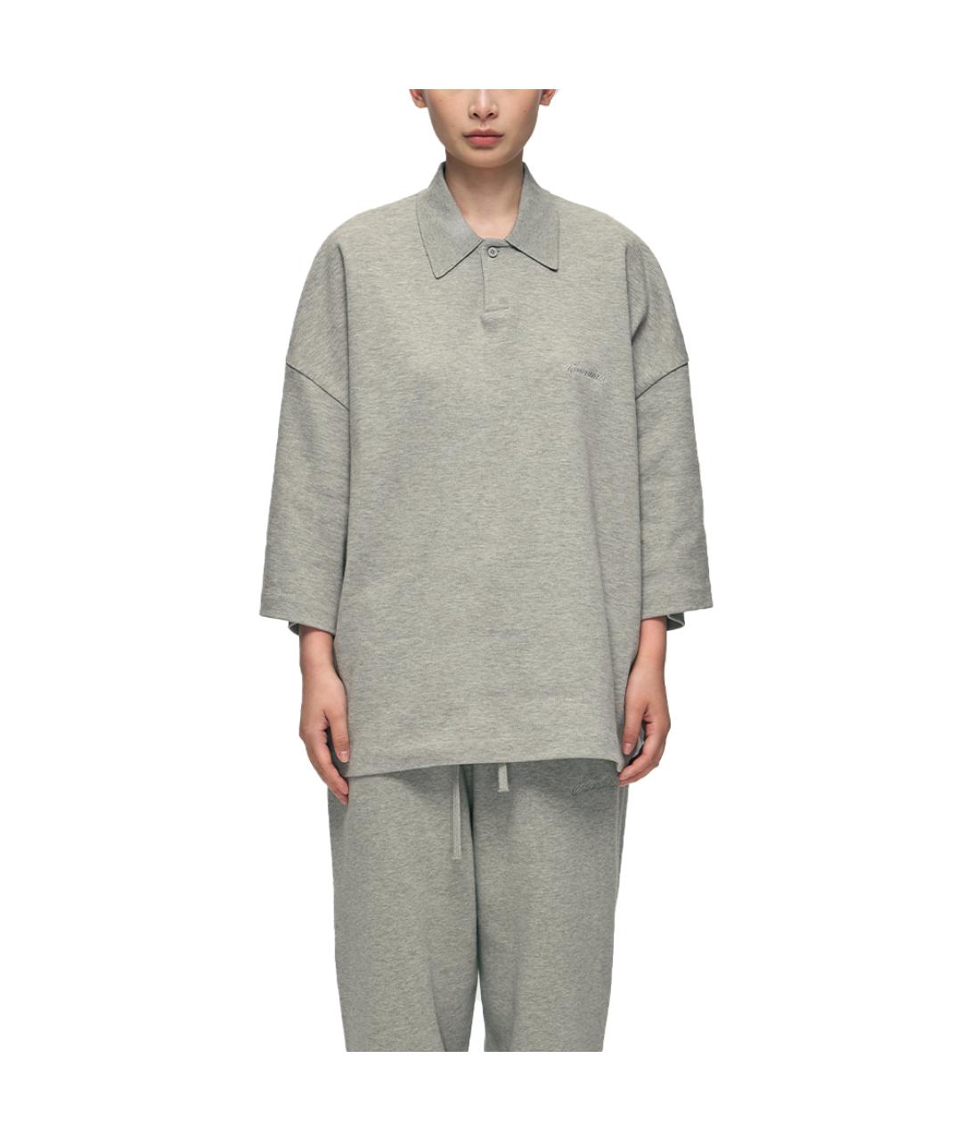 FEAR OF GOD ESSENTIALS Серая рубашка, фото 3
