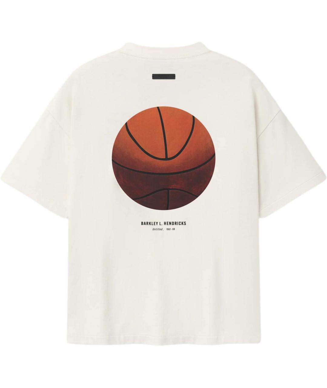 FEAR OF GOD ESSENTIALS Белая футболка, фото 2