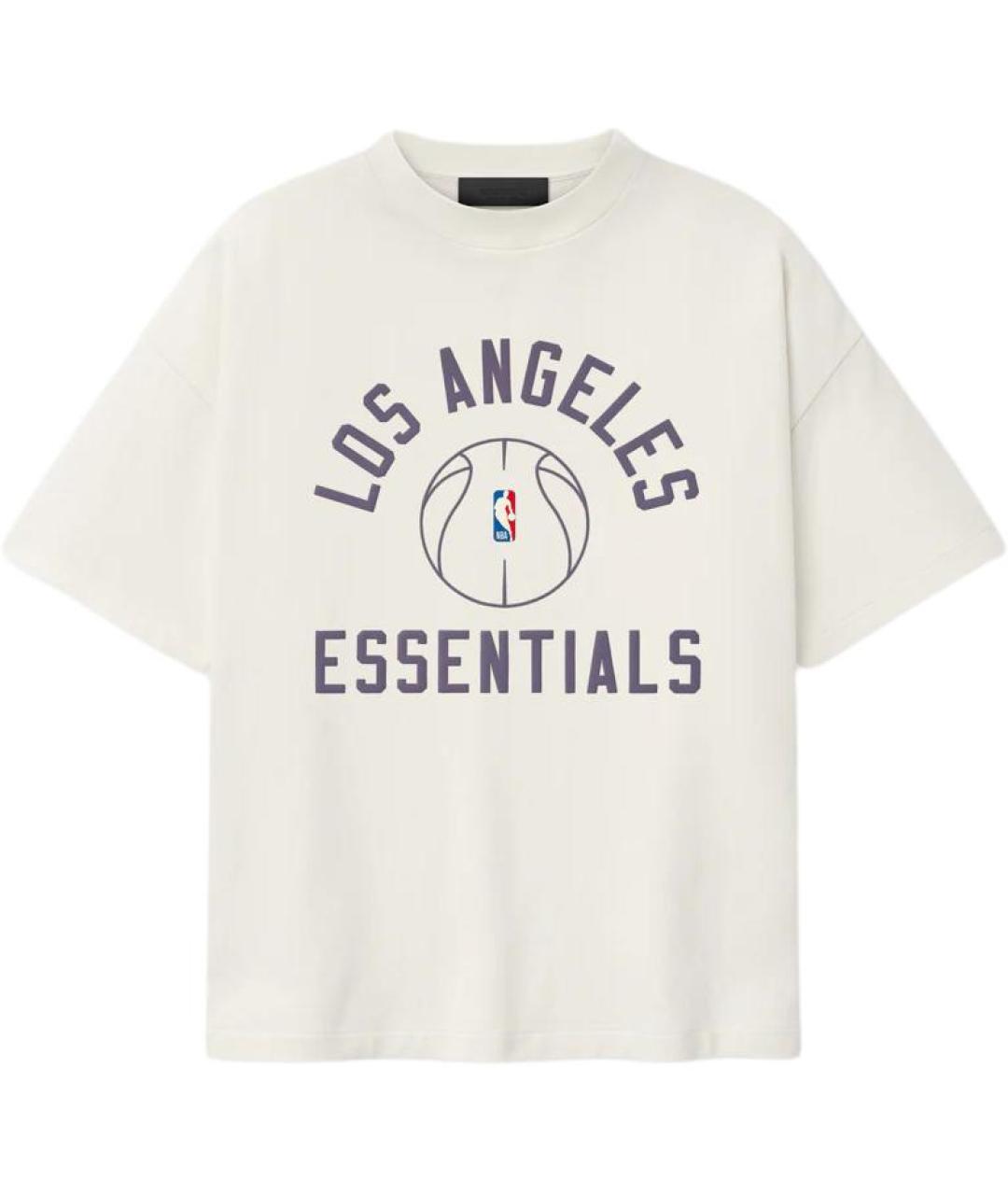 FEAR OF GOD ESSENTIALS Белая футболка, фото 1