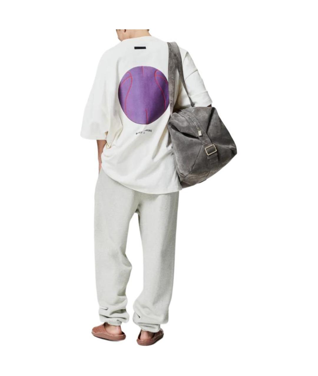 FEAR OF GOD ESSENTIALS Белая футболка, фото 4