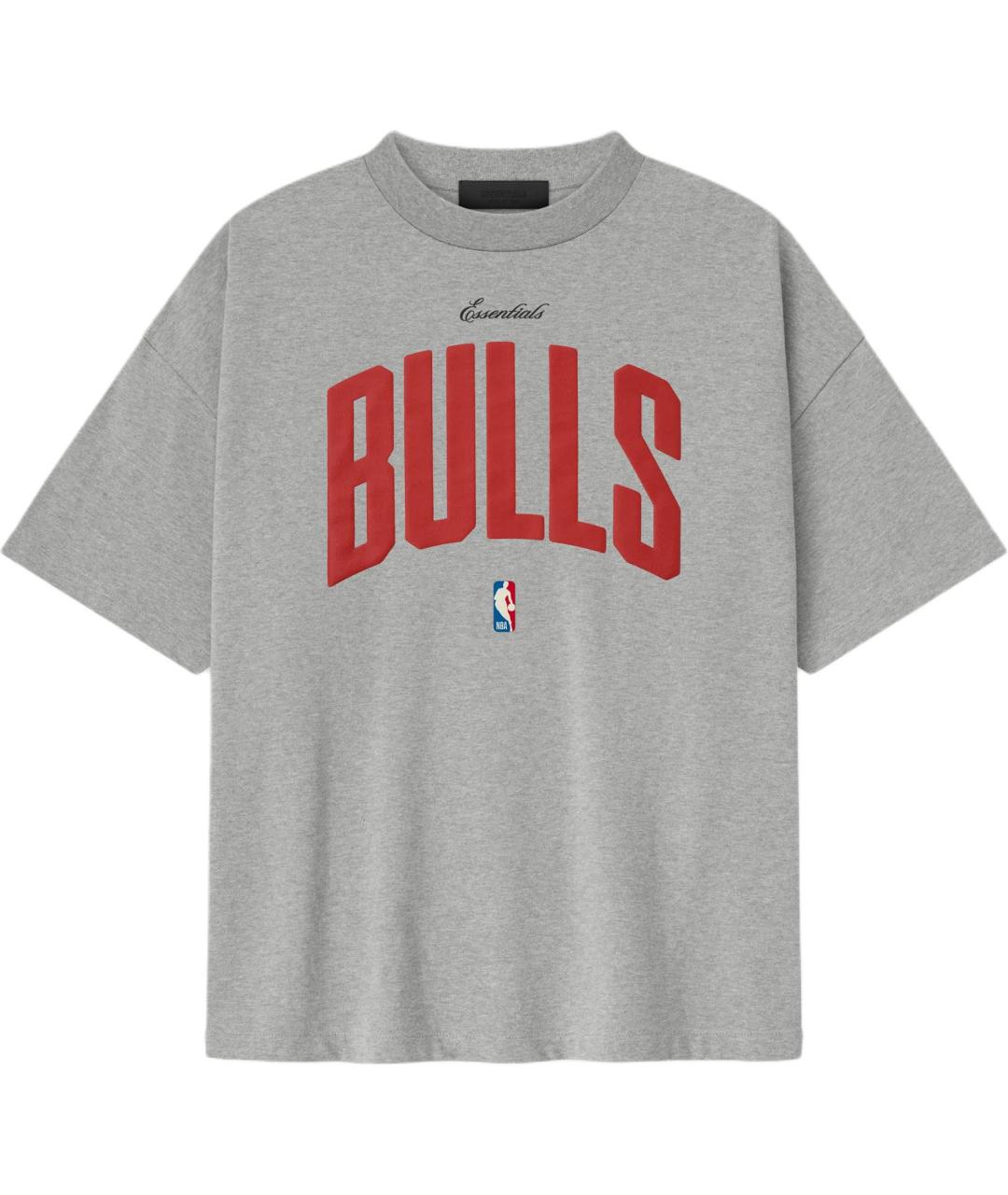 FEAR OF GOD ESSENTIALS Серая футболка, фото 1