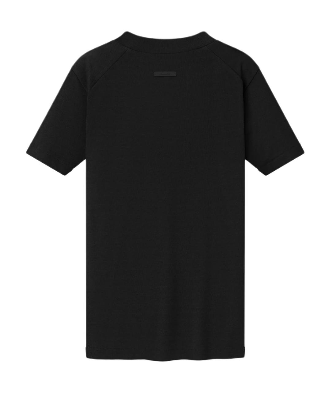 FEAR OF GOD ESSENTIALS Черная футболка, фото 2