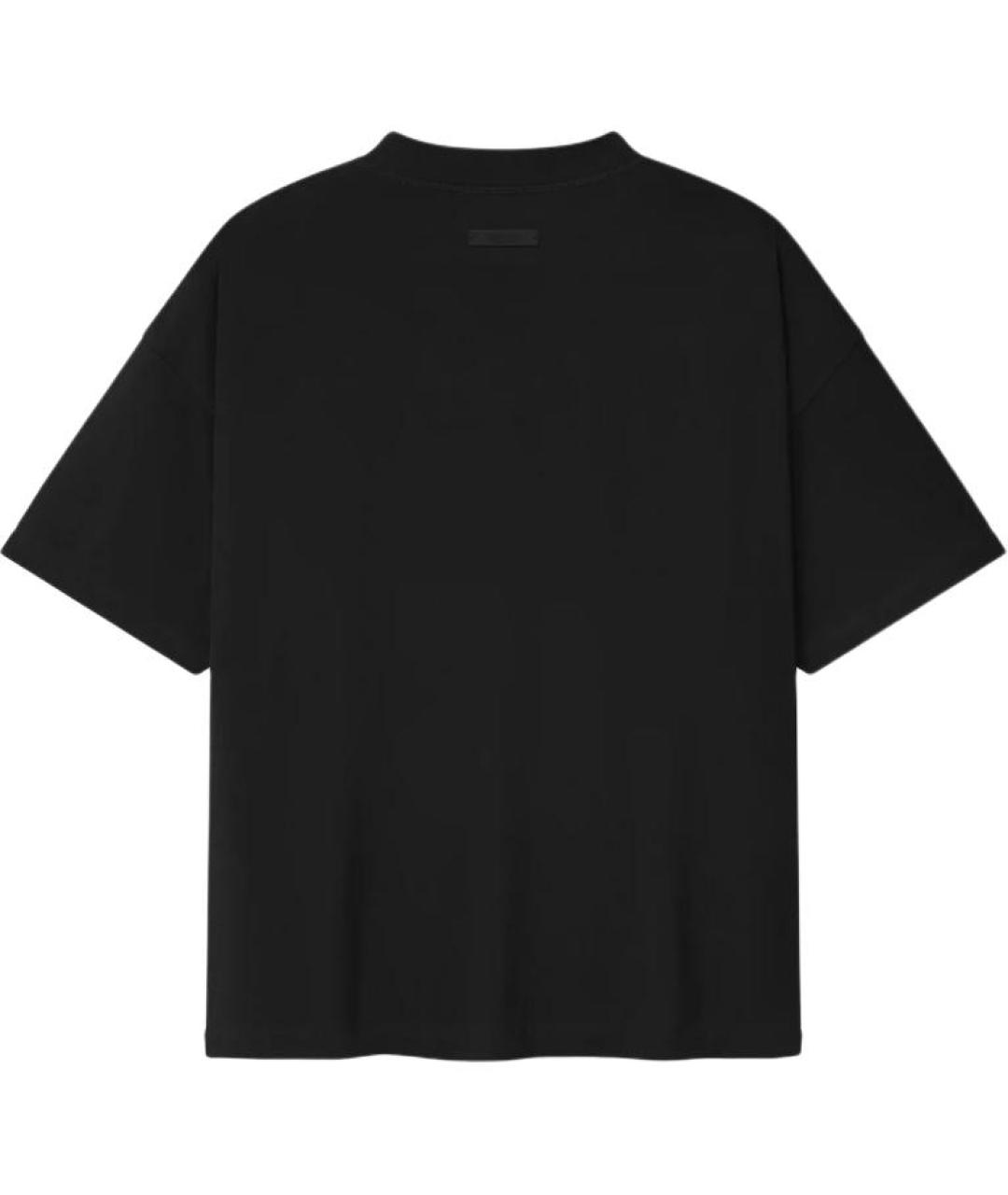 FEAR OF GOD ESSENTIALS Черная футболка, фото 2