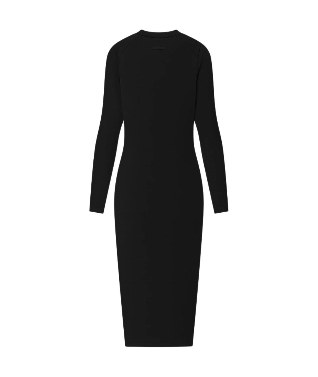 FEAR OF GOD ESSENTIALS Черное вечернее платье, фото 2