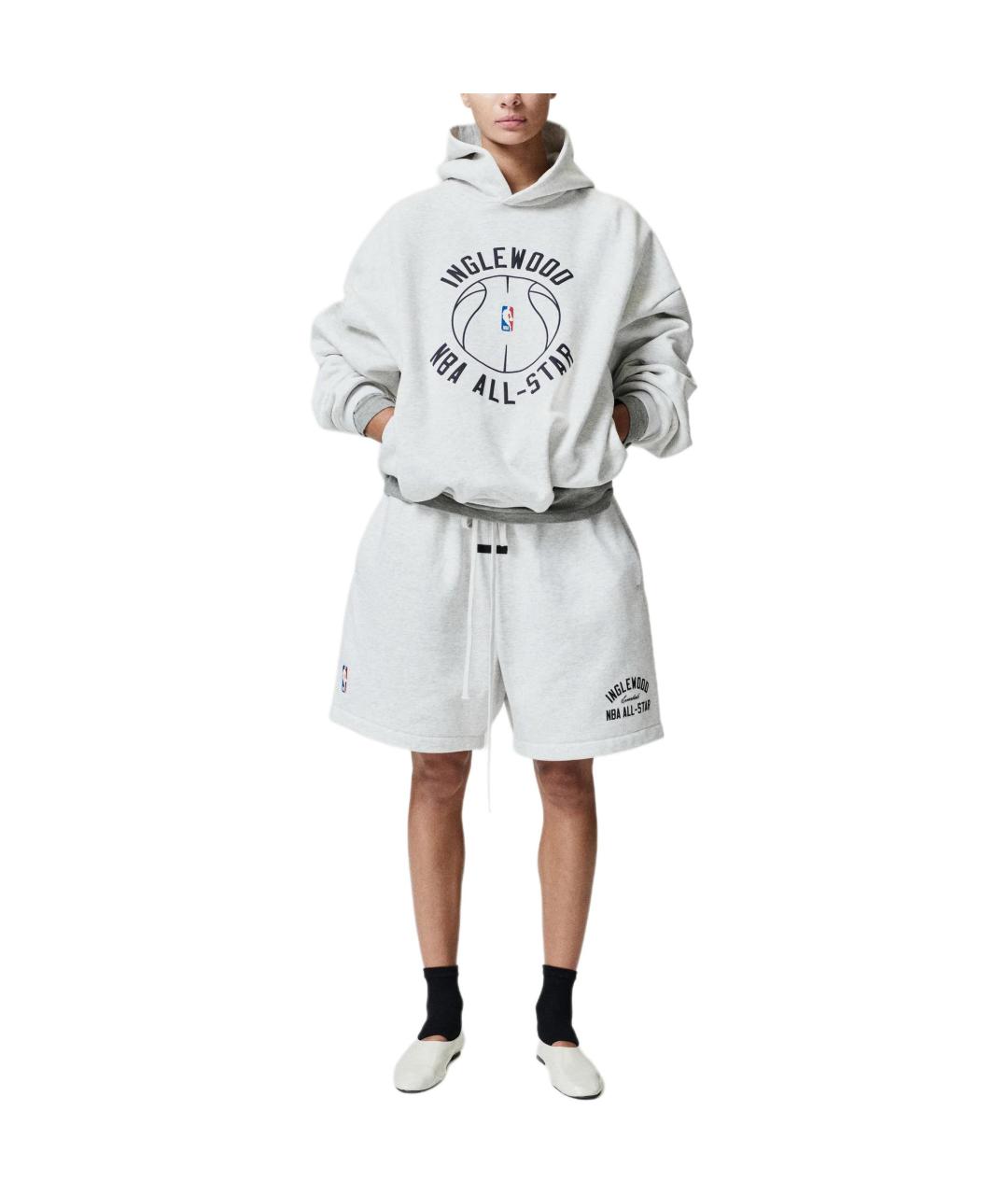 FEAR OF GOD ESSENTIALS Бежевые спортивные брюки и шорты, фото 3