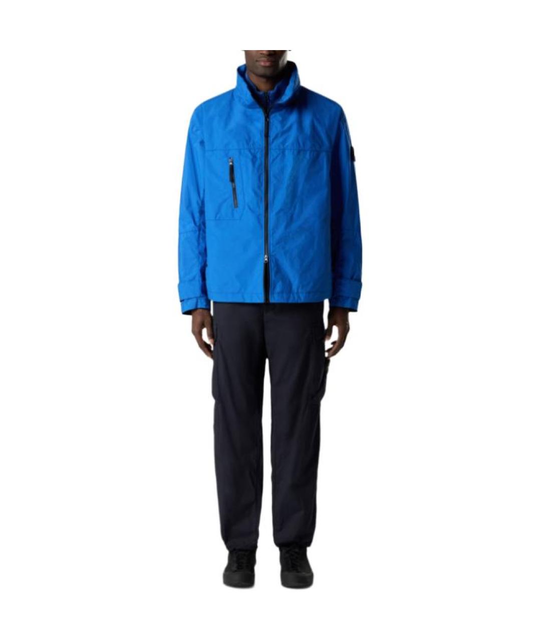 STONE ISLAND Синяя куртка, фото 3
